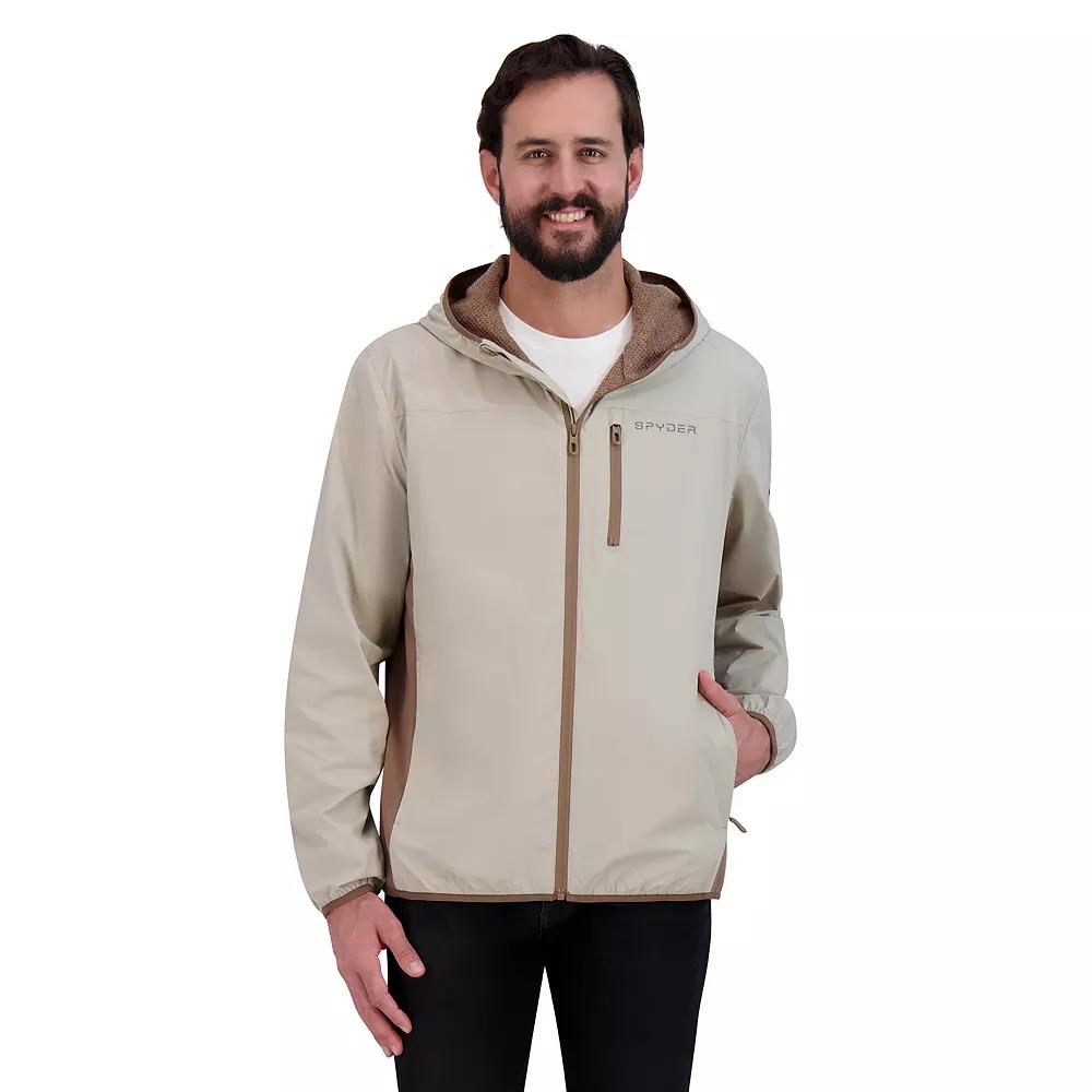 Men's Spyder Lite Jacket, Size: XXL, Grey Product Image