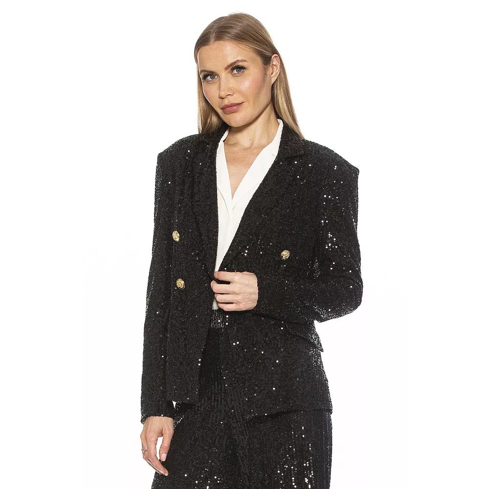 Women's ALEXIA ADMOR Abbi Longline Double Breasted Jacket,  Product Image