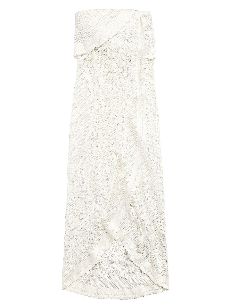 Womens Upcycled Tablecloth Dress Product Image