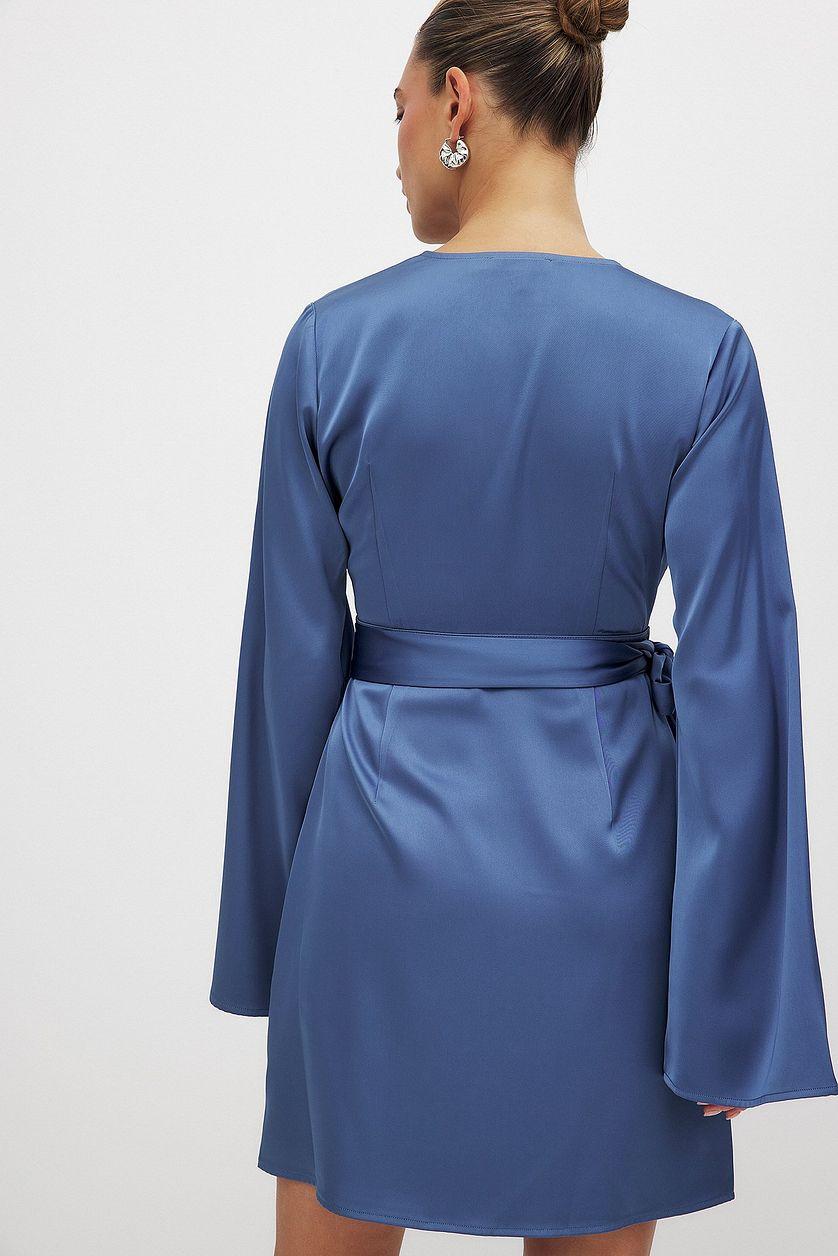 Tie Waist Flowy Mini Dress Product Image