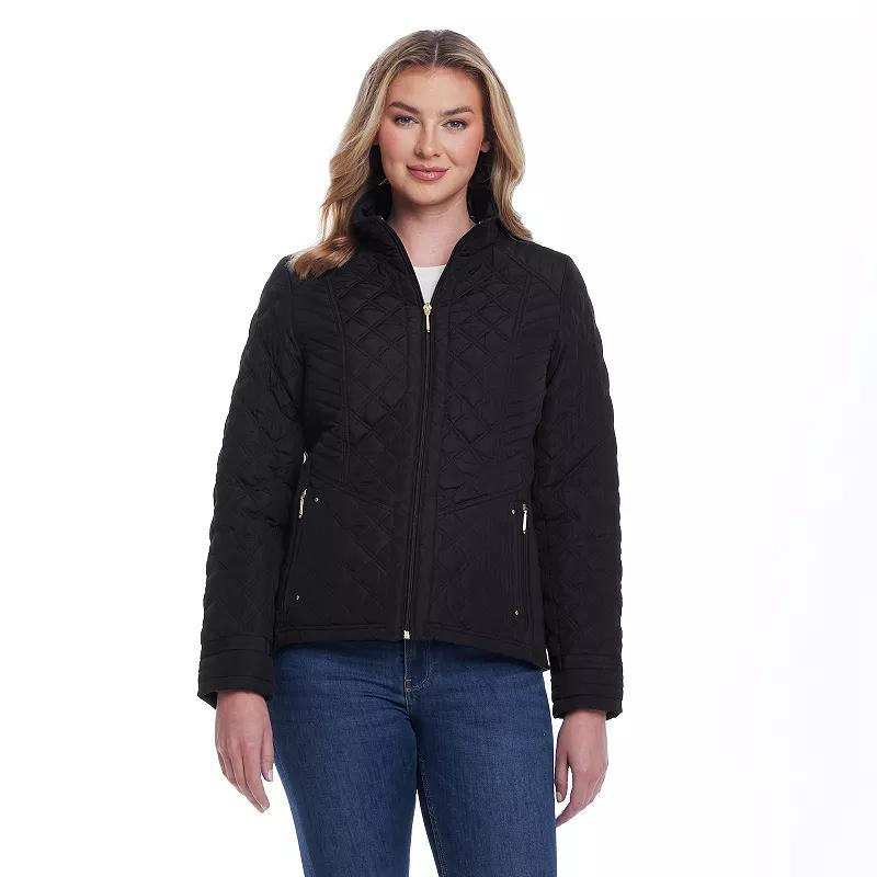 Women's Weathercast Quilted Jacket with Side Stretch,  Product Image