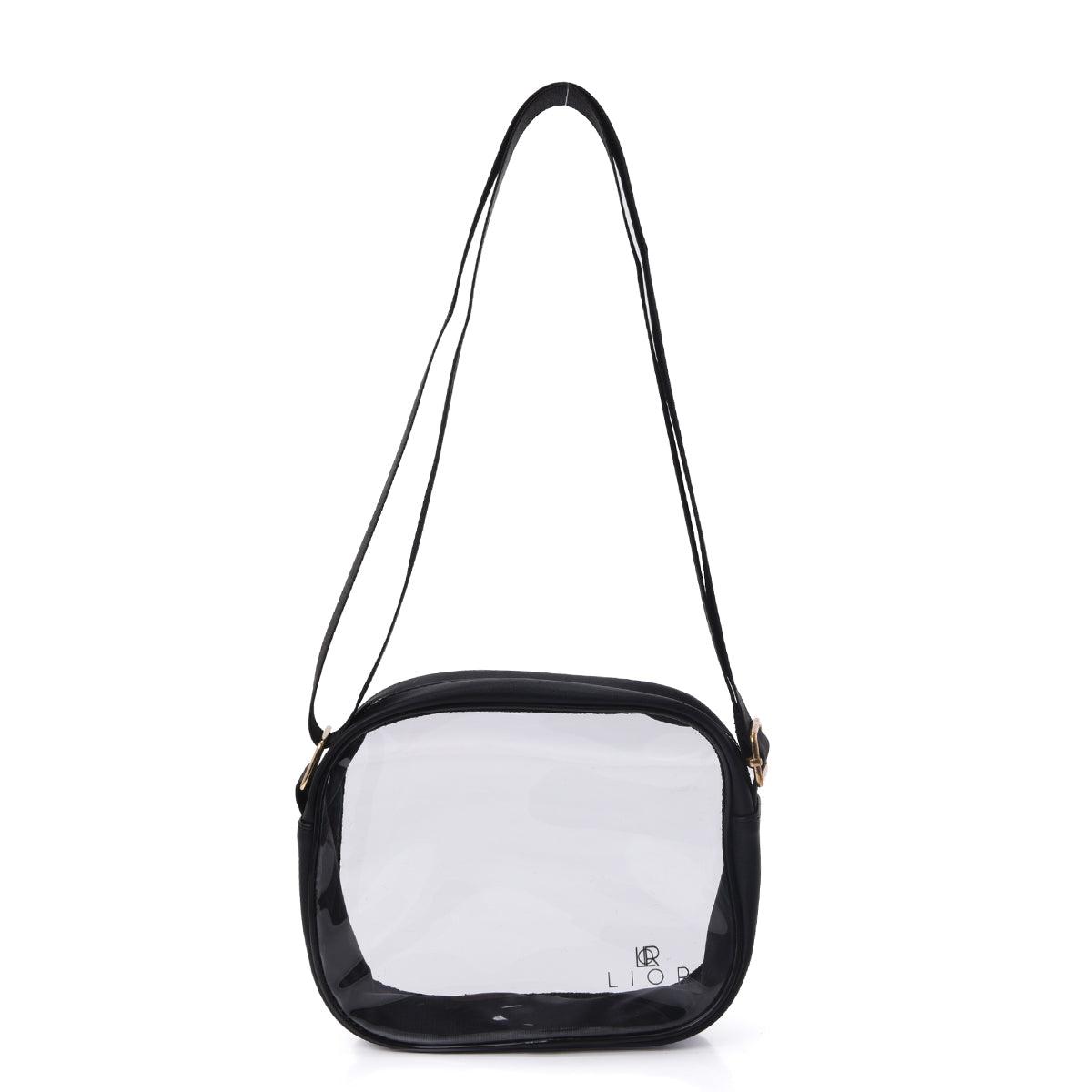 Lior Clear Bag Stadium Approved - Clear Crossbody Purse Bag, with Adjustable Shoulder Strap Product Image