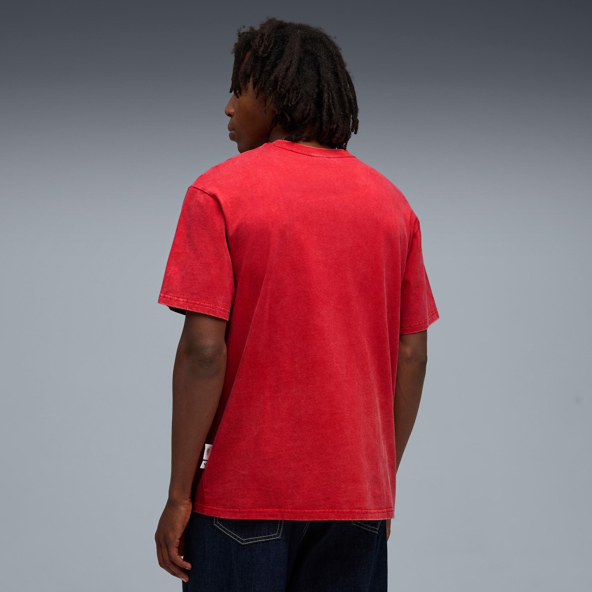PUMA Scuderia Ferrari Men's Graphic T-Shirt Product Image