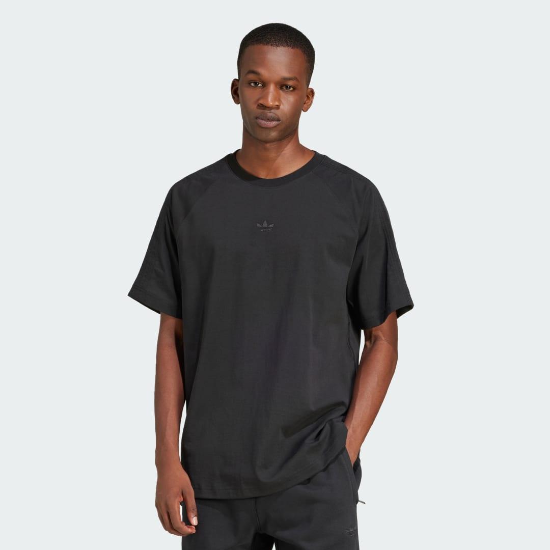 adidas Premium Essentials Tee Earth Strata S Mens Product Image