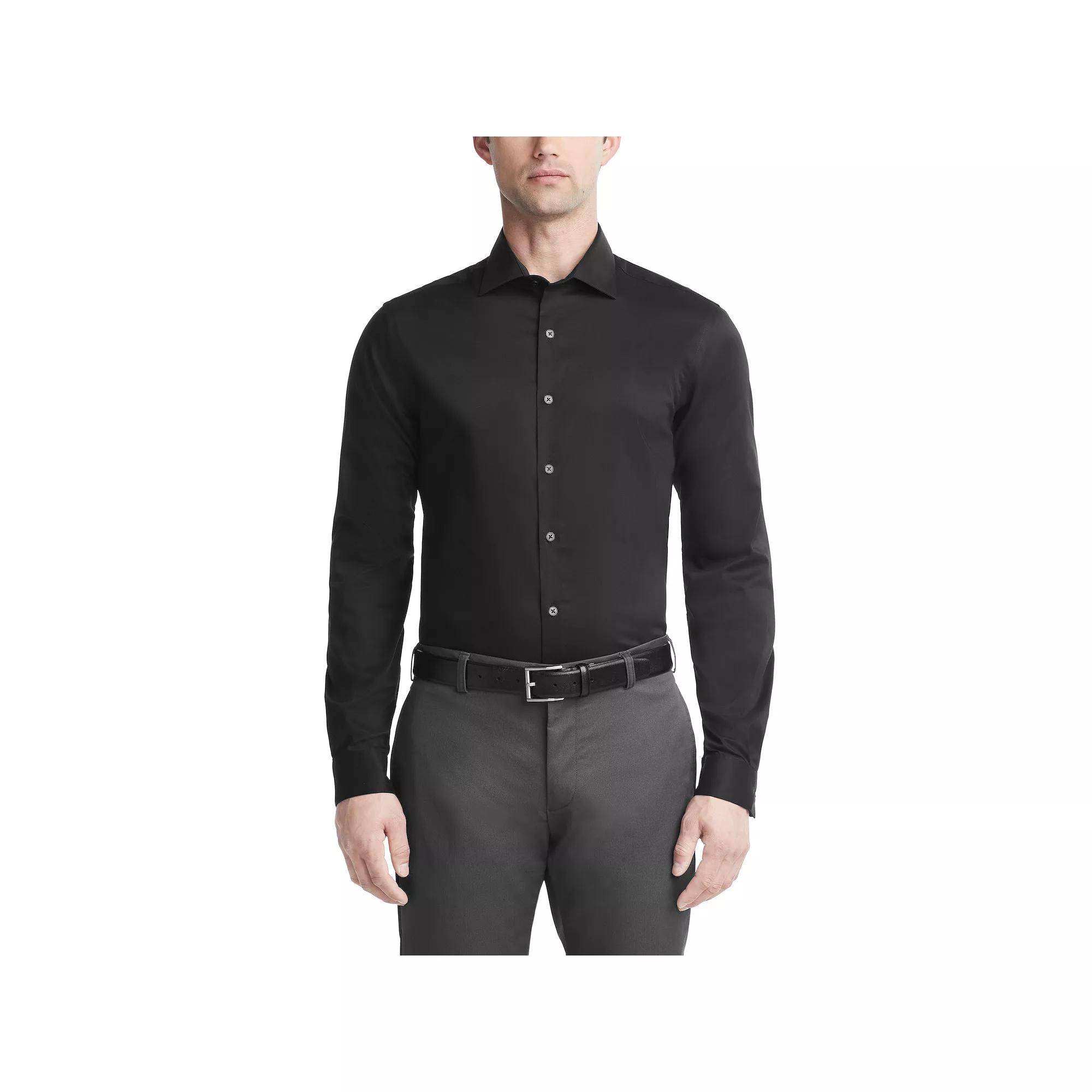 Men's Van Heusen Slim-Fit Ultra Wrinkle Free Dress Shirt,  Product Image