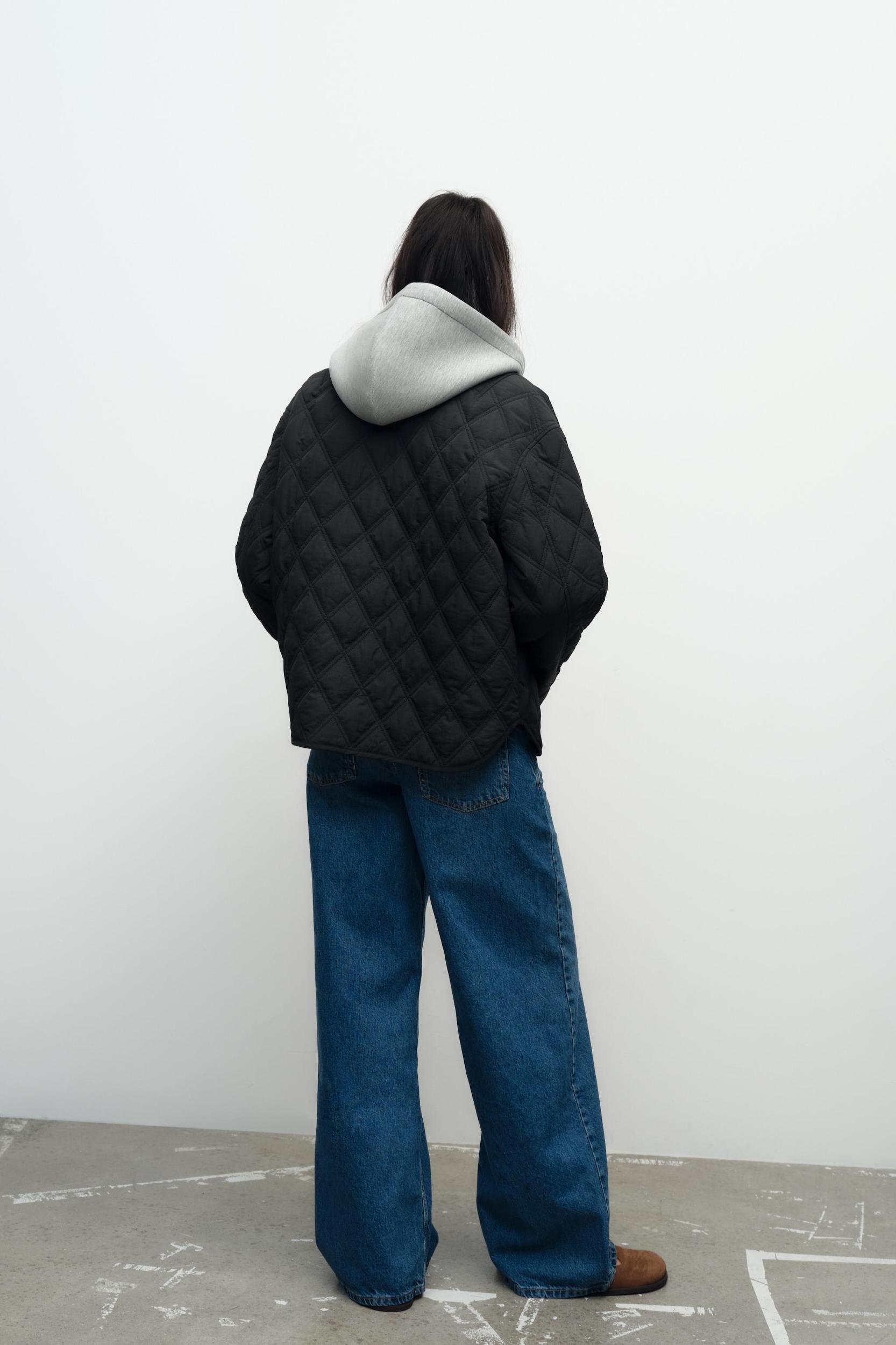 COMBINED HOOD WATER REPELLENT PUFFER JACKET Product Image