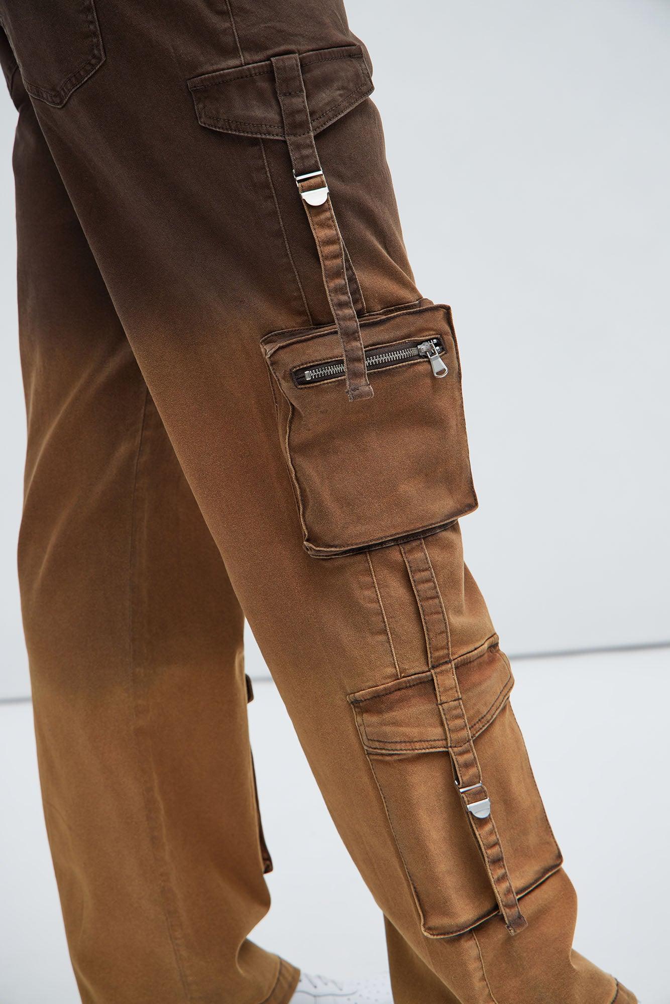 Vance Straight Pants - Brown Product Image