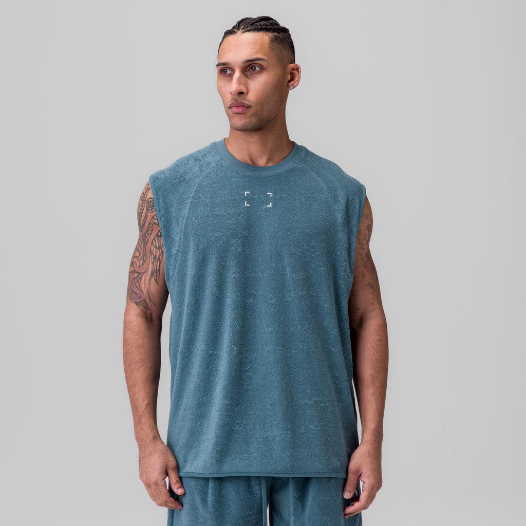 1092. Towel Terry Cutoff - Storm Product Image