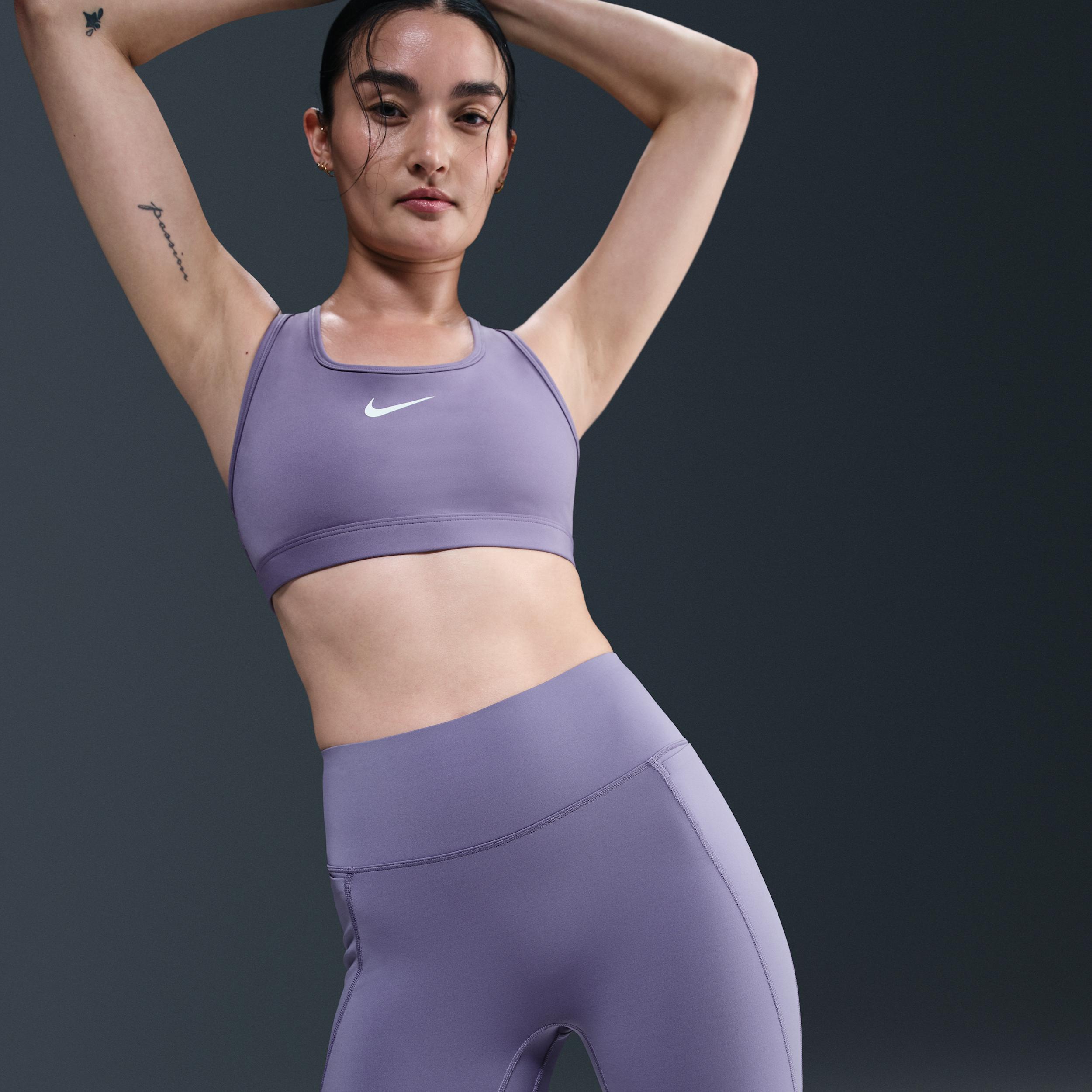 Nike Womens Universa High-Waisted 8 Biker Shorts with No Front Seam | HQ6823-527 Product Image