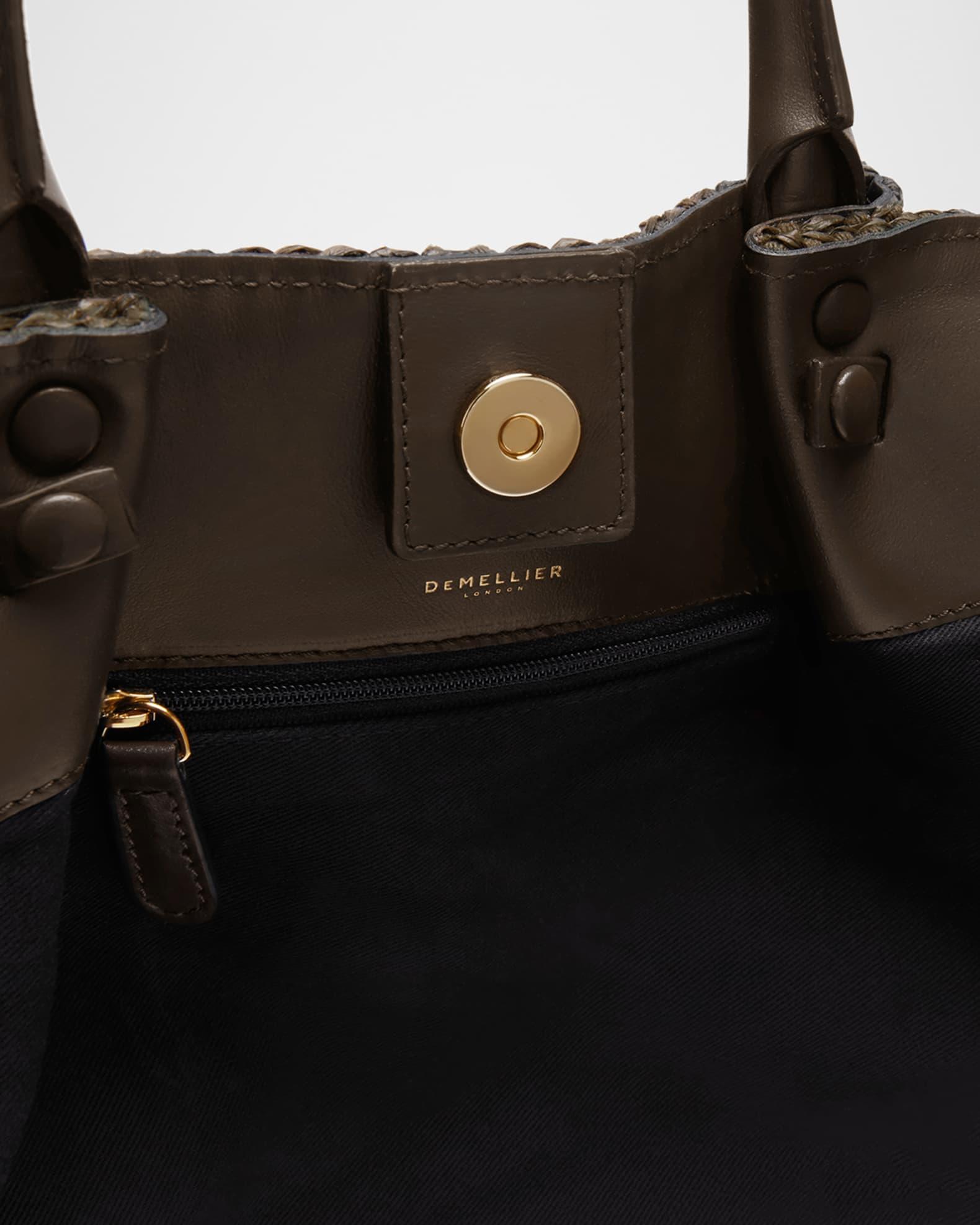 New York Midi Raffia Top-Handle Bag Product Image