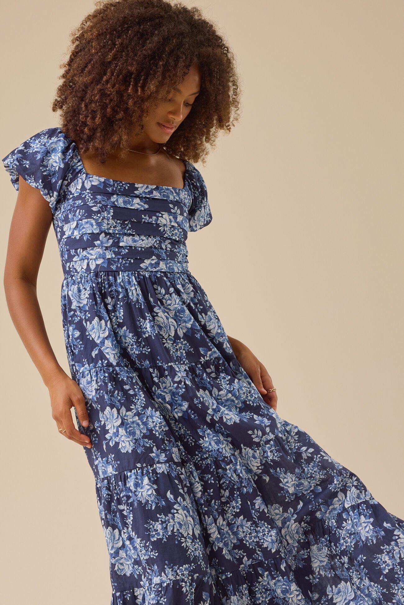 Stella Maris Floral Maxi Dress Product Image
