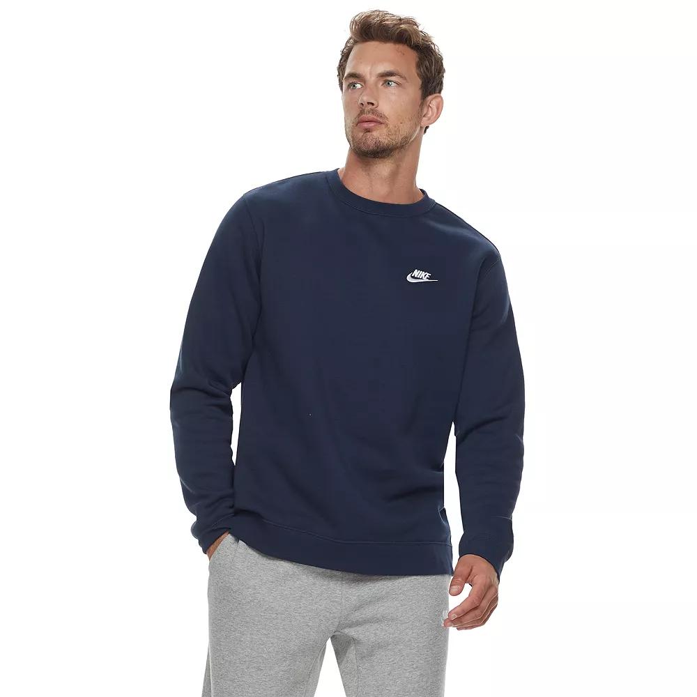 Mens Nike Sportswear Club Fleece Crew | BV2662-410 Product Image