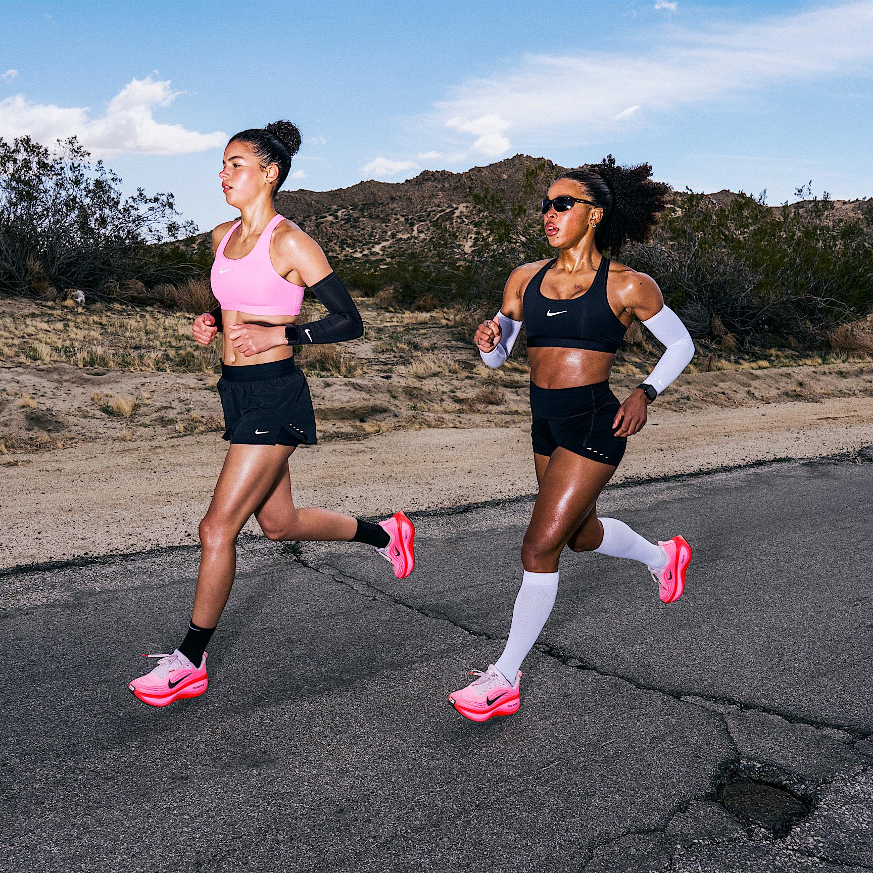 Nike Womens Vomero Plus Road Running Shoes | HV8154-601 Product Image