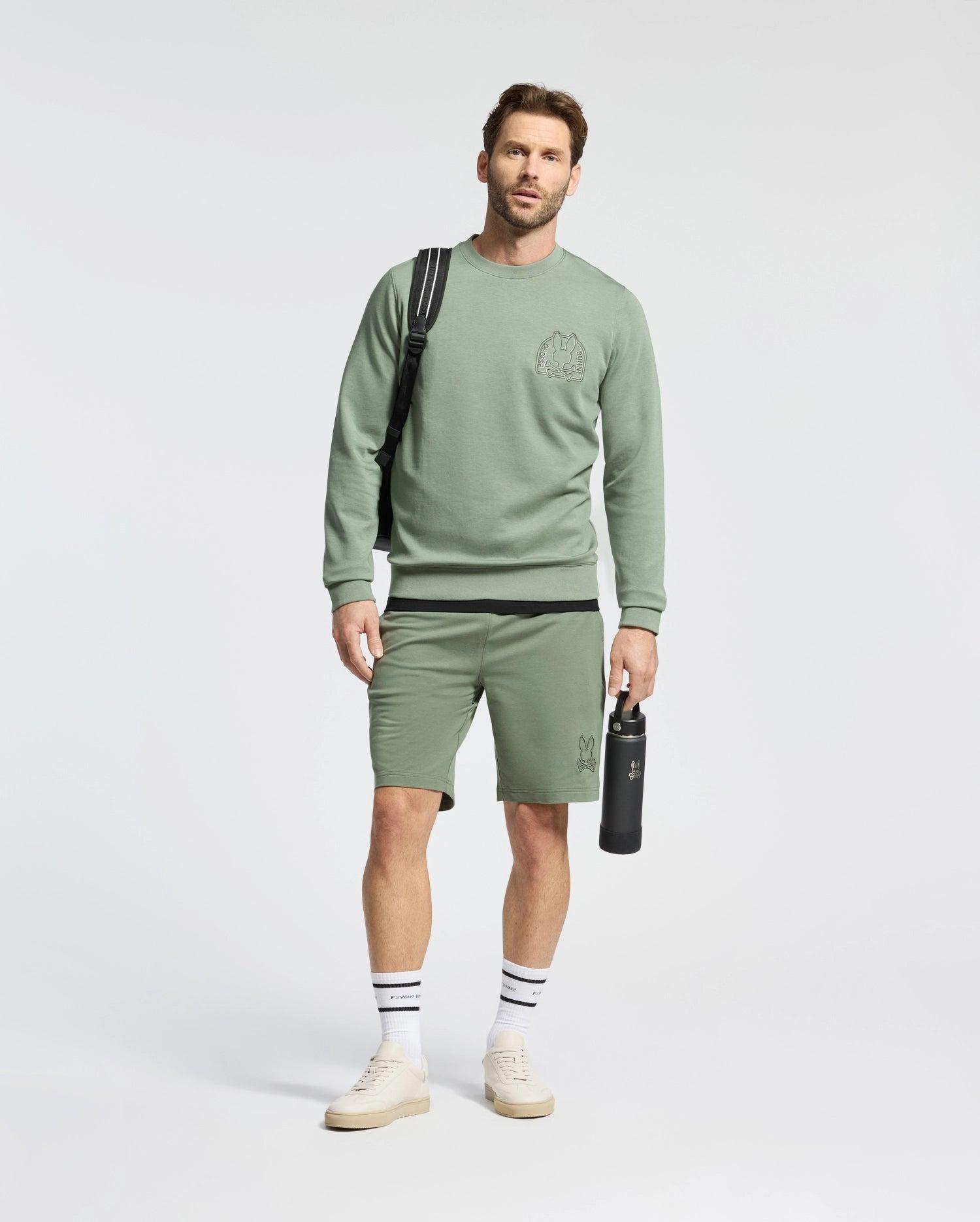 MENS LEVANZO FRENCH TERRY SWEATSHORT - B6R578F200 Product Image