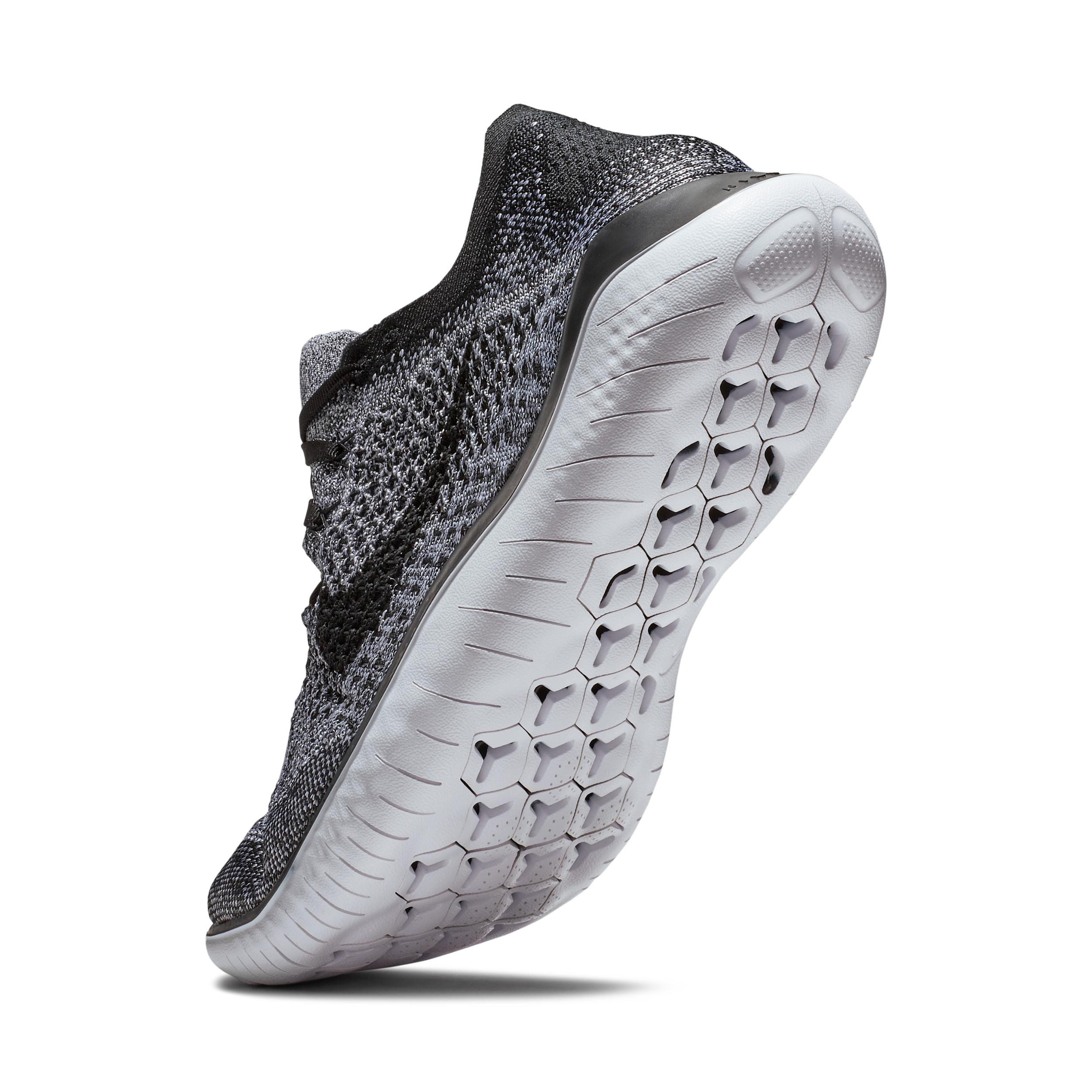 Nike Mens Free Run Flyknit 2018 Road Running Shoes | 942838-101 Product Image