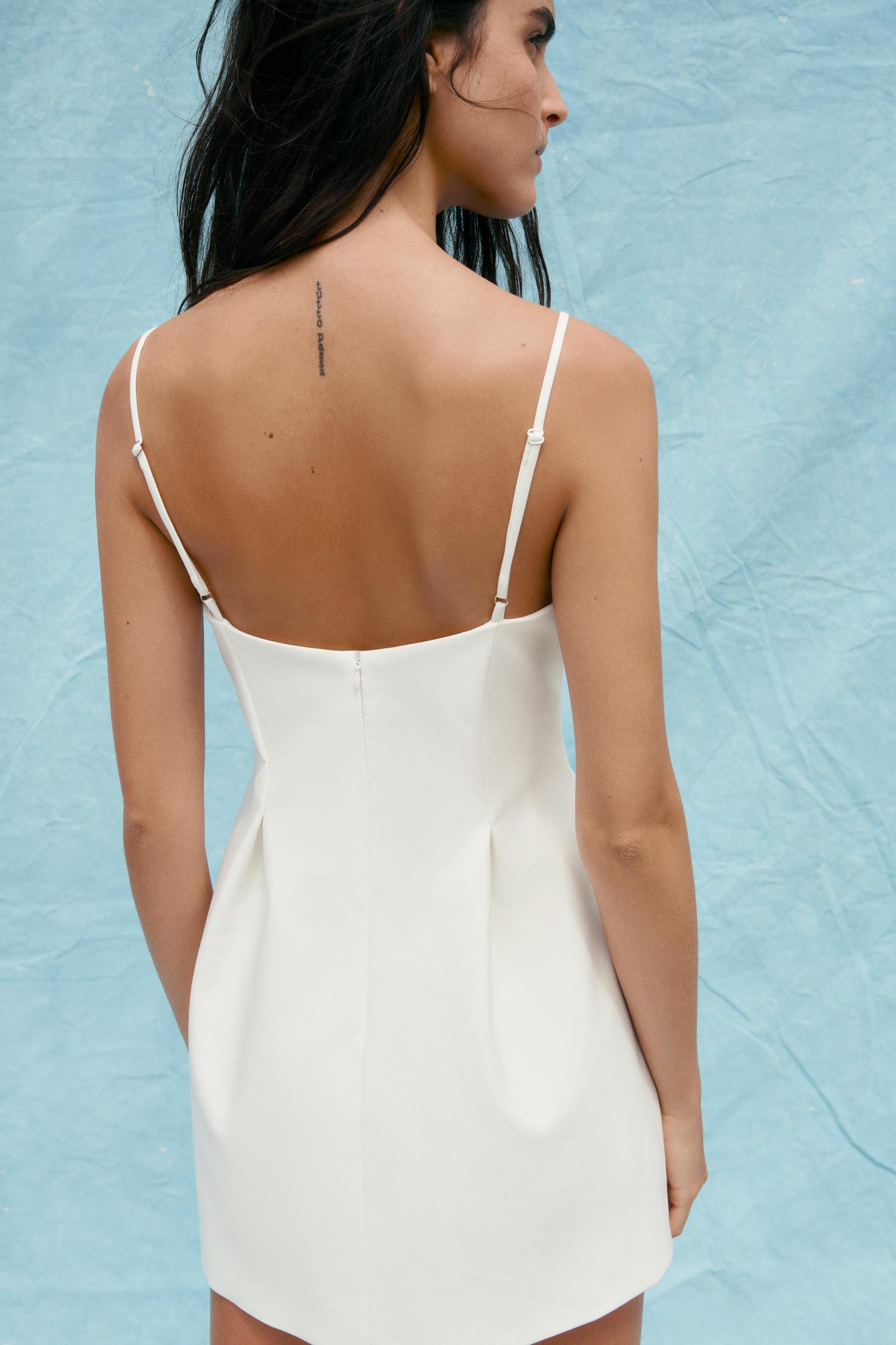 STRAPPY SHORT DRESS Product Image