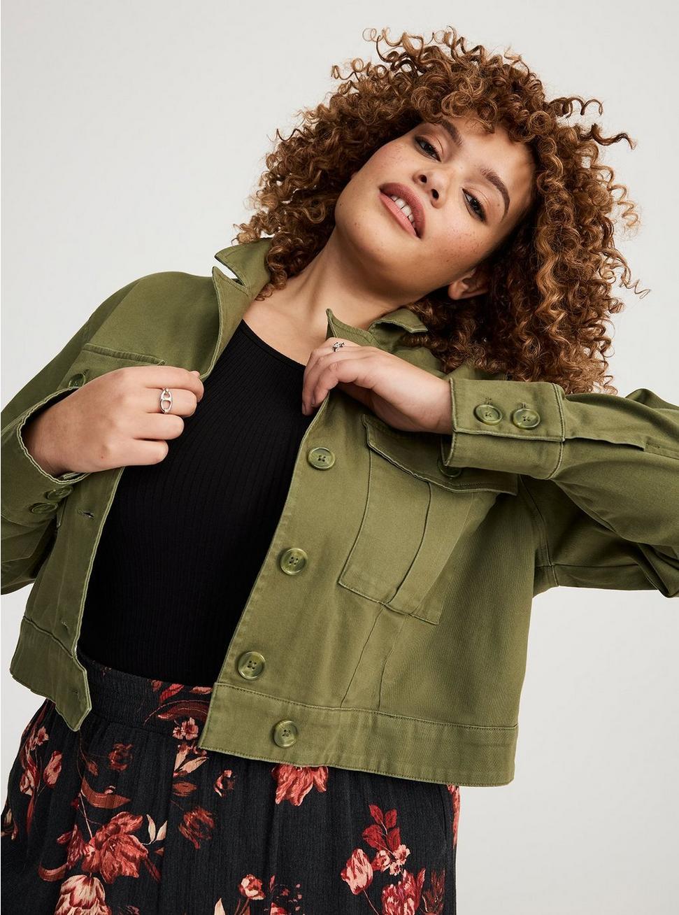 LT WT TWILL SAFARI JACKET Product Image