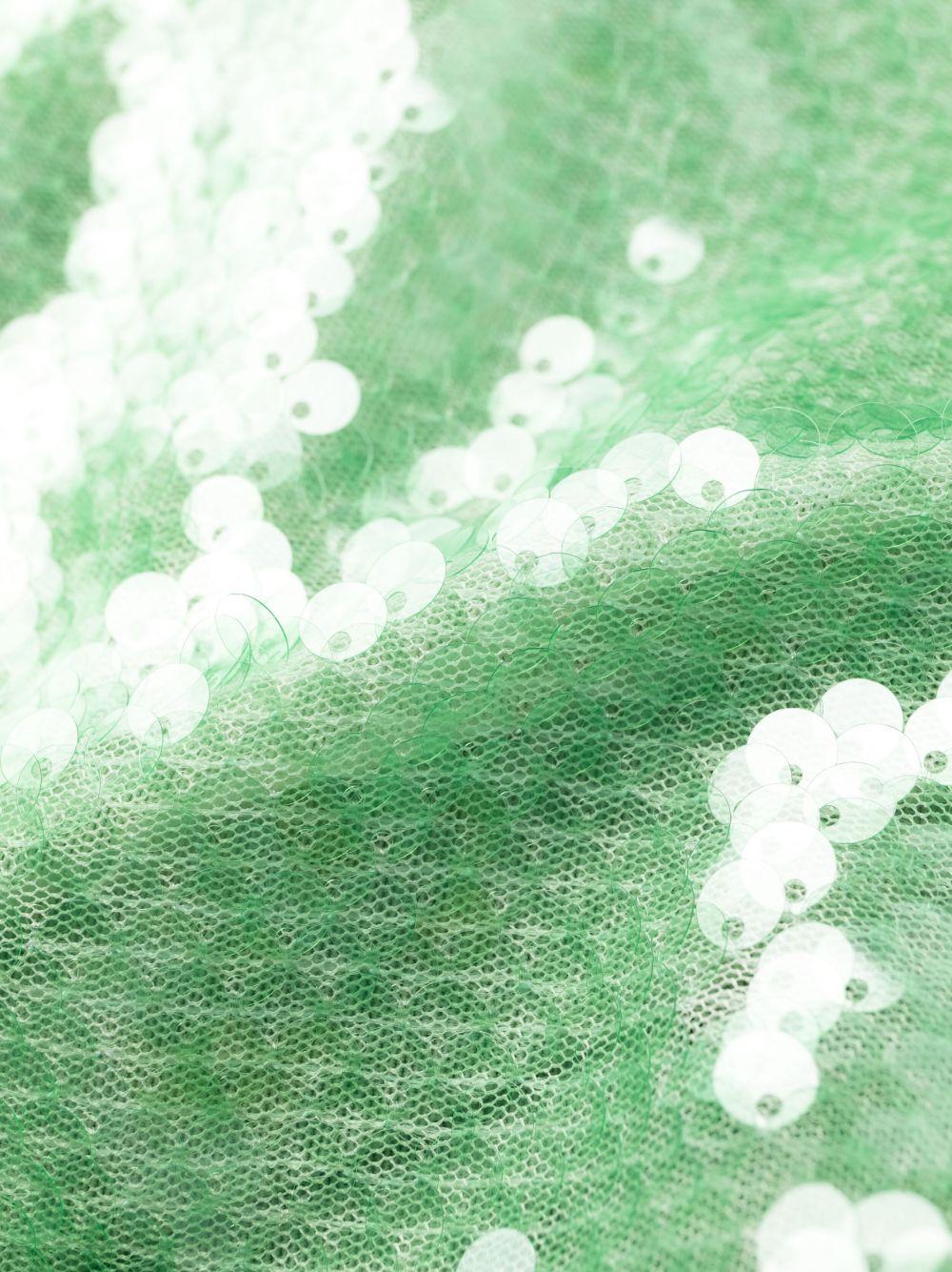 sequin-embellished V-neck midi dress Product Image