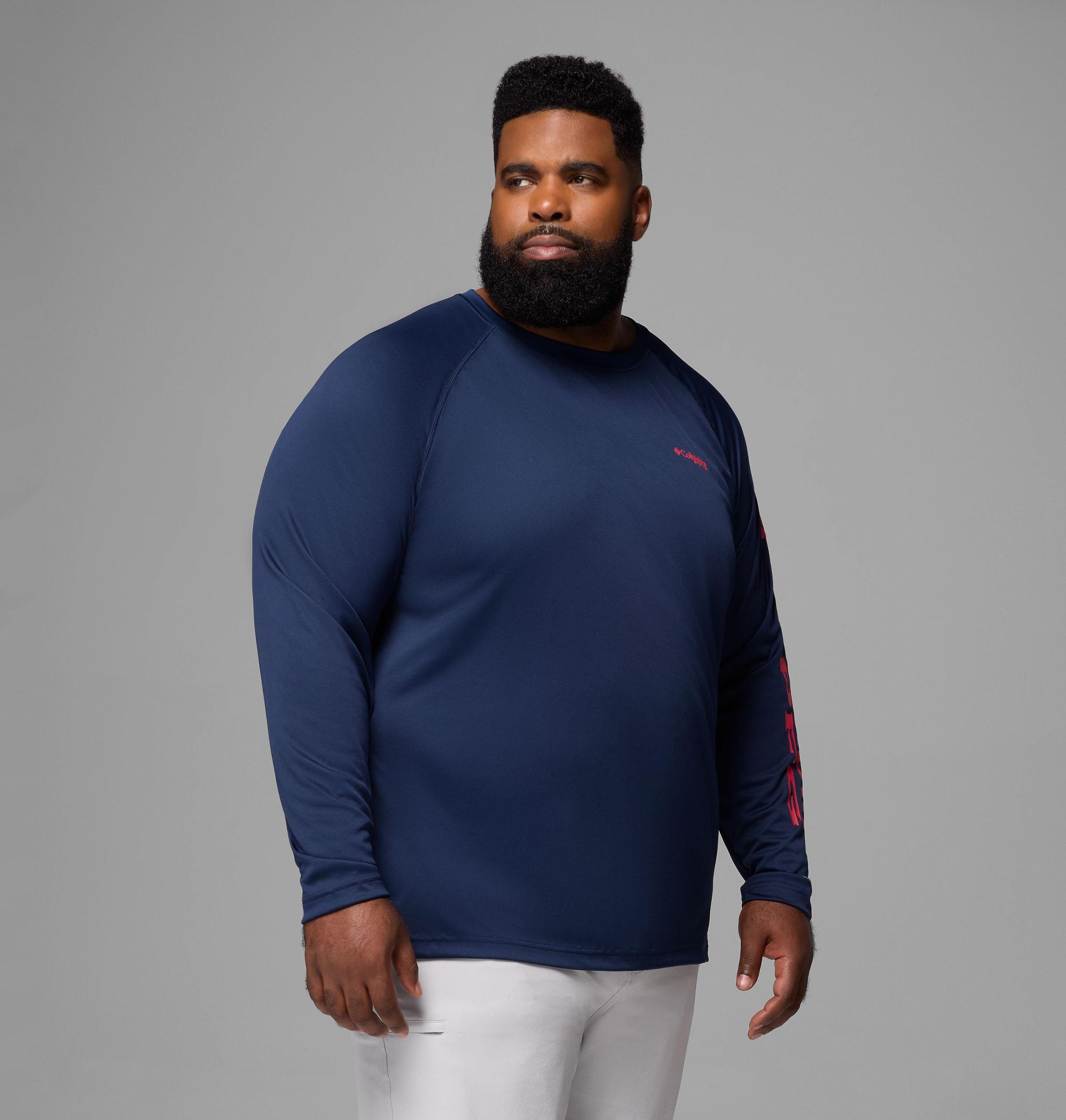 Columbia Mens PFG Terminal Tackle Long Sleeve Shirt - Big- Product Image