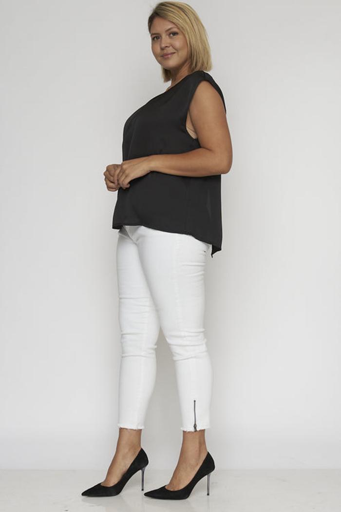 Satin Cap Sleeve Product Image