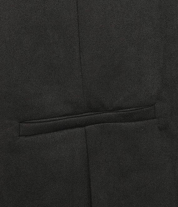 Double Zero Faux Suede Scoop Neck Sleeveless Shift Dress Product Image