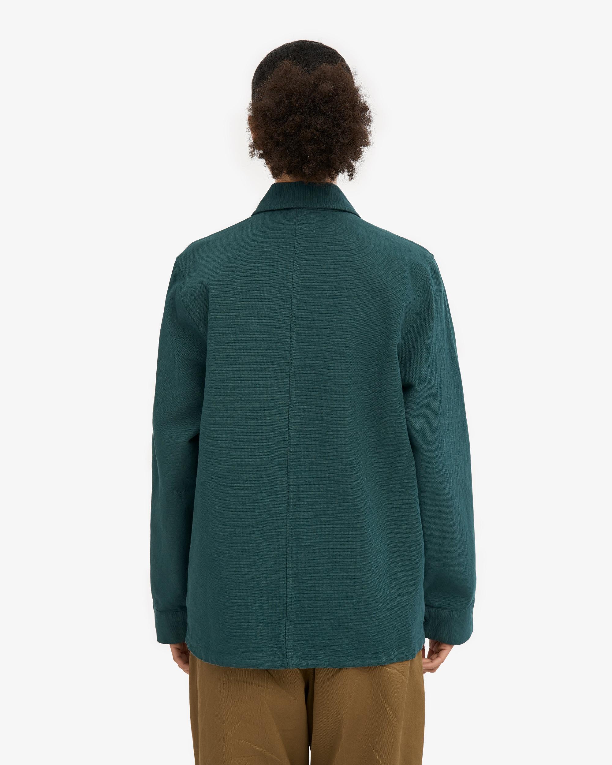 Organic Workwear Jacket - Dusty Olive Product Image