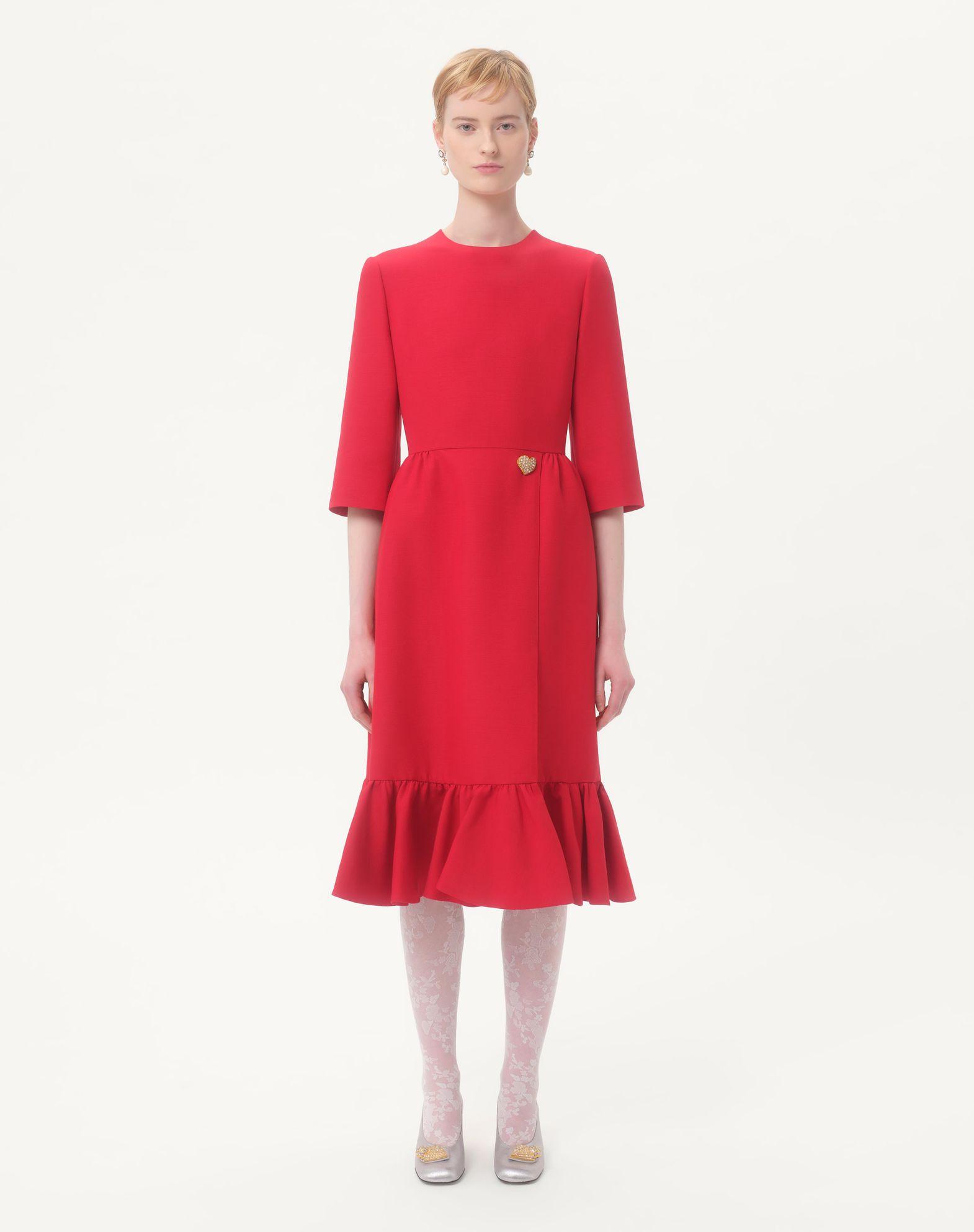 Crepe Couture Midi Dress Product Image