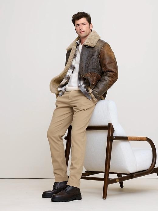 Slim Brushed Stretch Chino Product Image