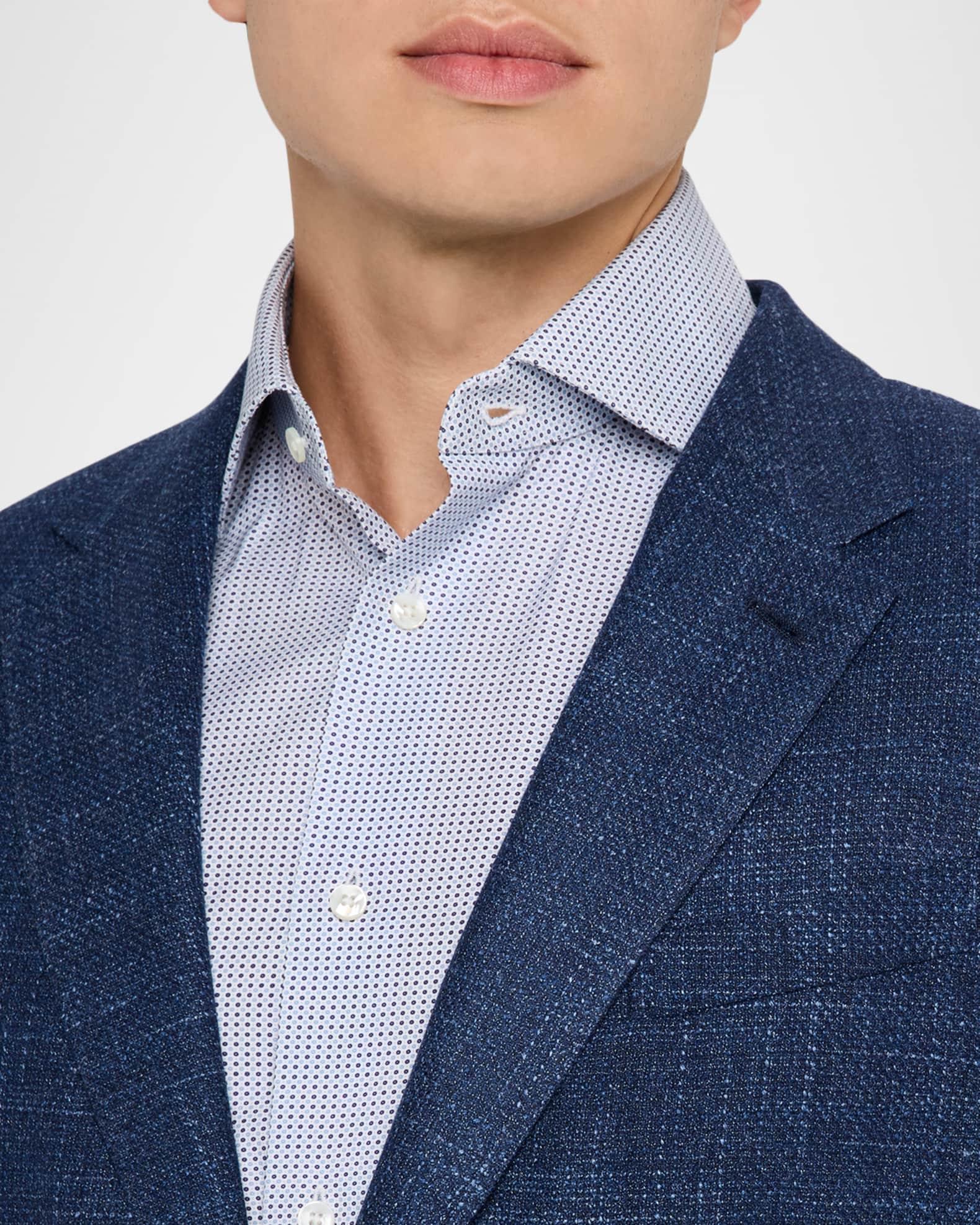 Men's Textured Winter Crossover Blazer Product Image
