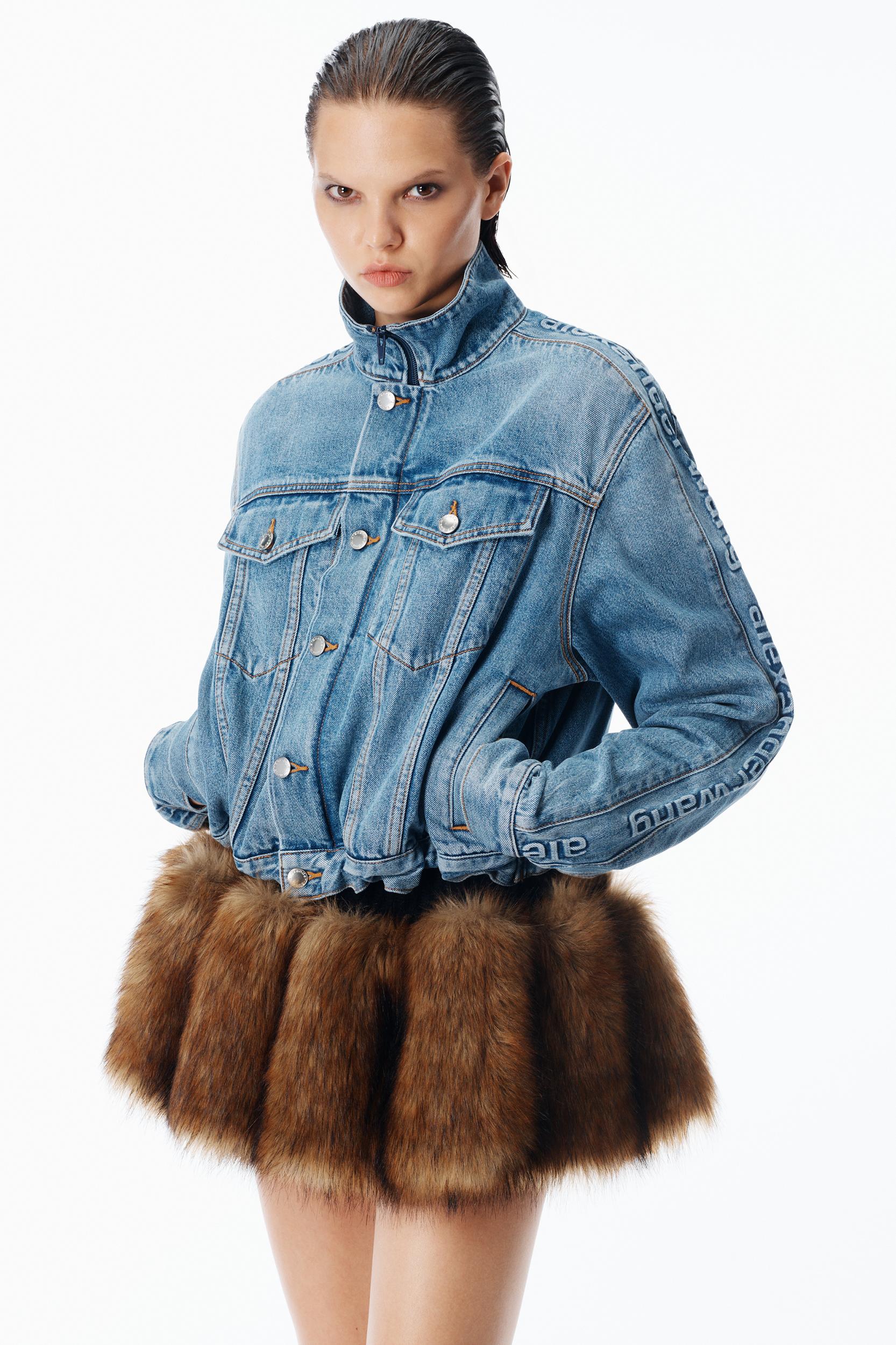 Denim Track Jacket Product Image