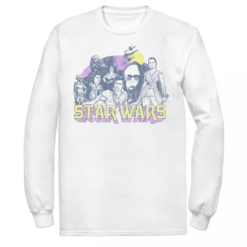 Men's Star Wars: The Rise of Skywalker Vintage Collage Tee,  Product Image