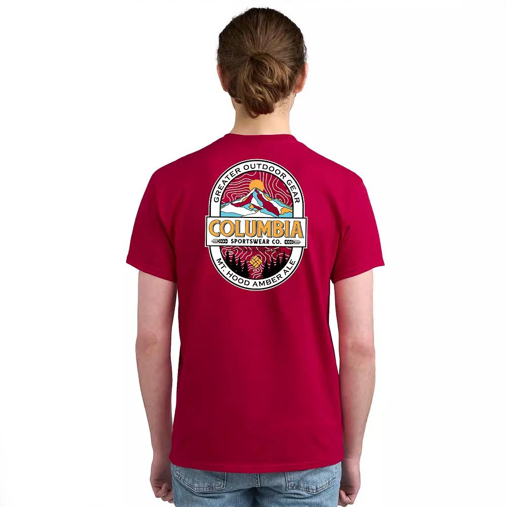 Men's Columbia Americana Adventure Print Short Sleeve Graphic Tee,  Product Image