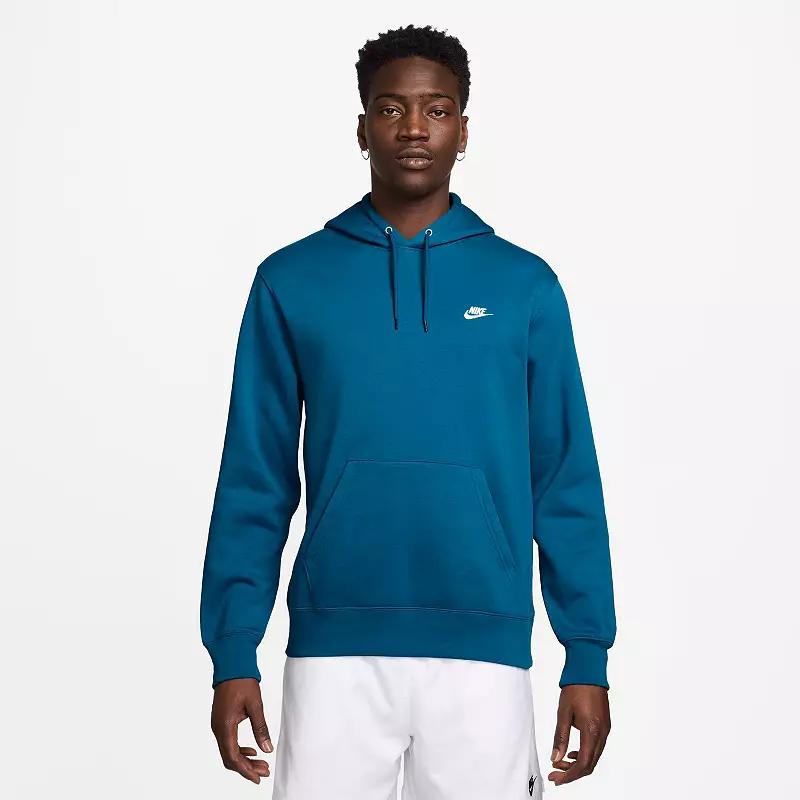 Big & Tall Nike Club Pull-Over Fleece Hoodie, Men's,  Product Image