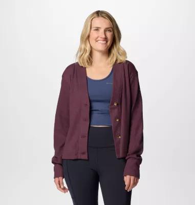 Columbia Women's Holly Hideaway Waffle Cardigan- Product Image