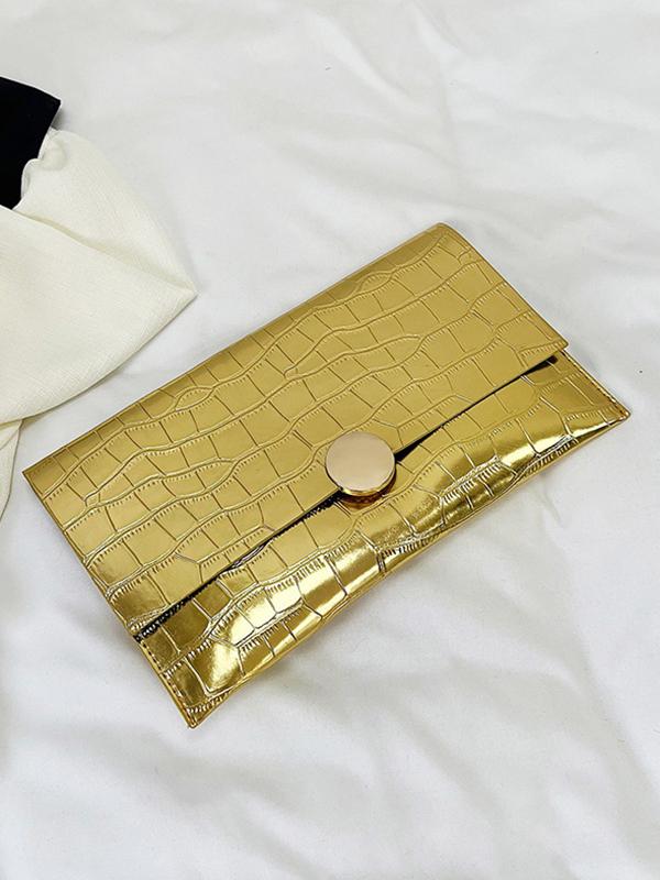Geometric Shiny Split-Joint Bags Handbags Product Image