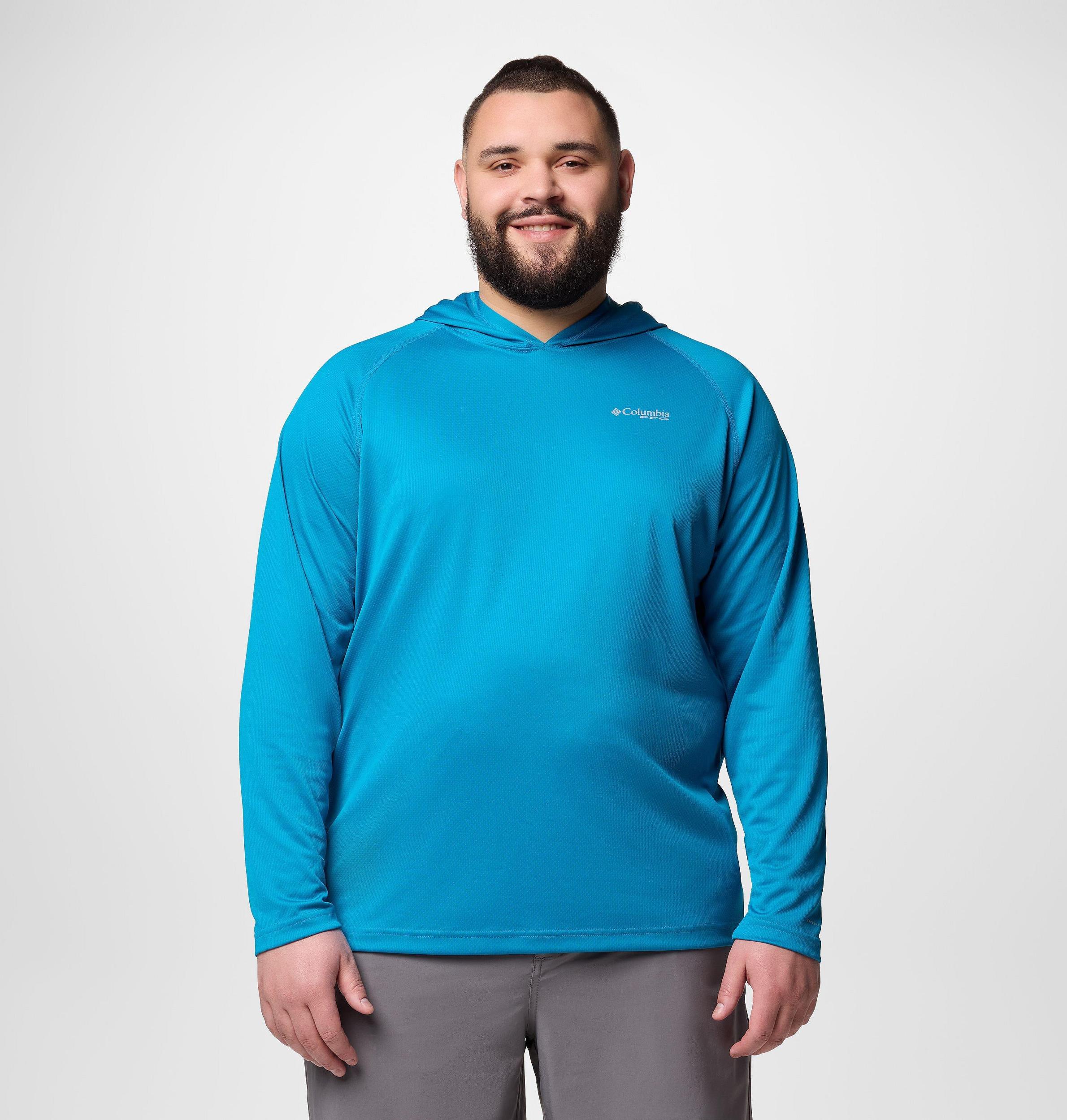 Columbia Mens PFG Solar Stream Hoodie - Big- Product Image