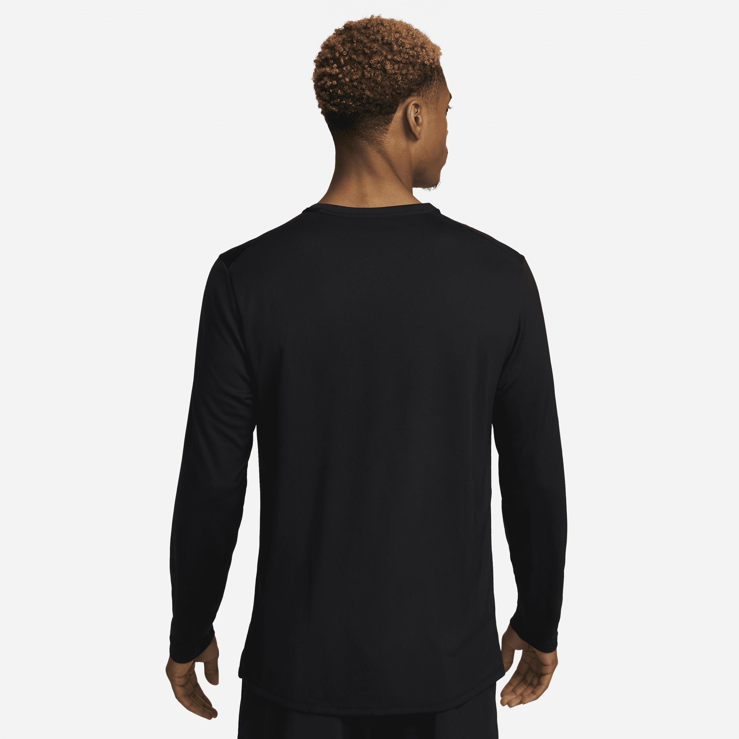 Nike Mens Miler Dri-FIT UV Long-Sleeve Running Top | FB7070-010 Product Image