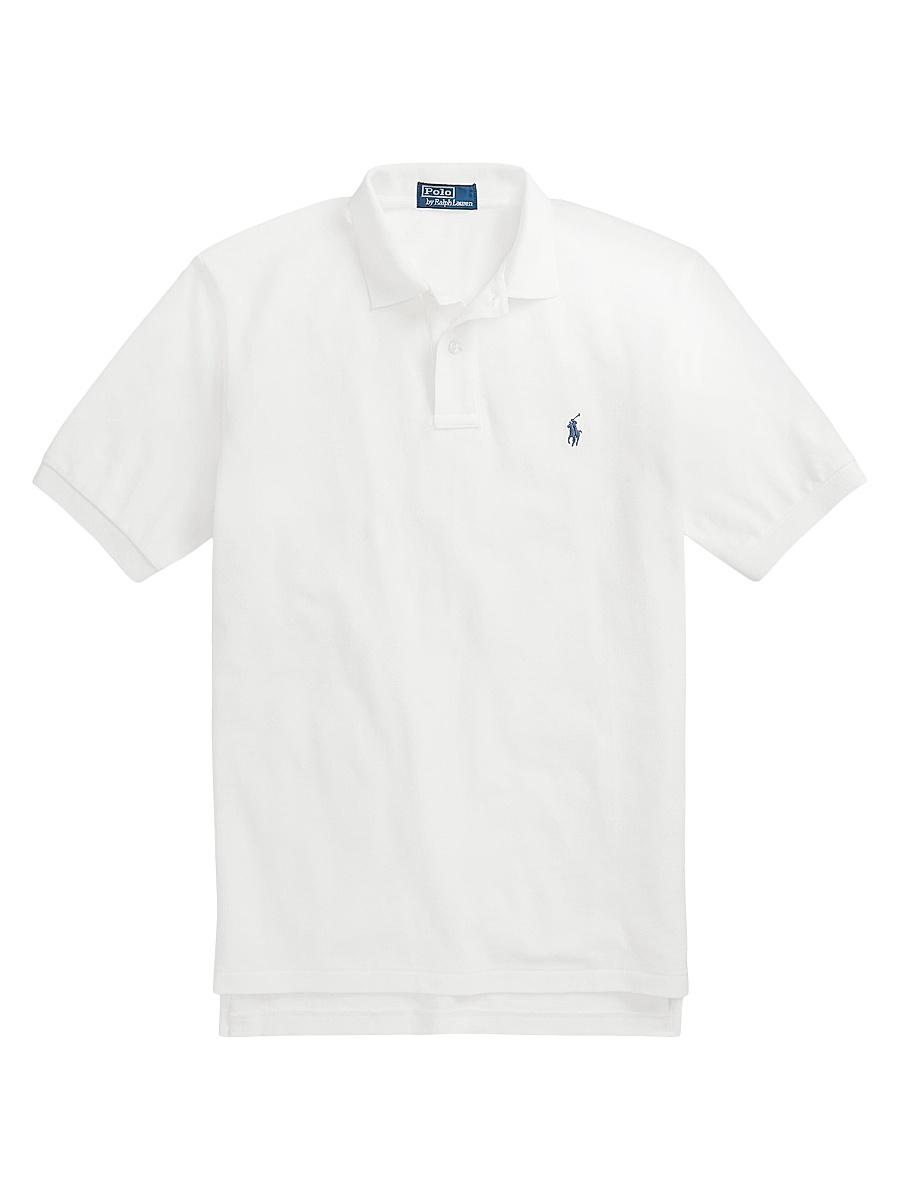 Mens Cotton Polo Shirt Product Image