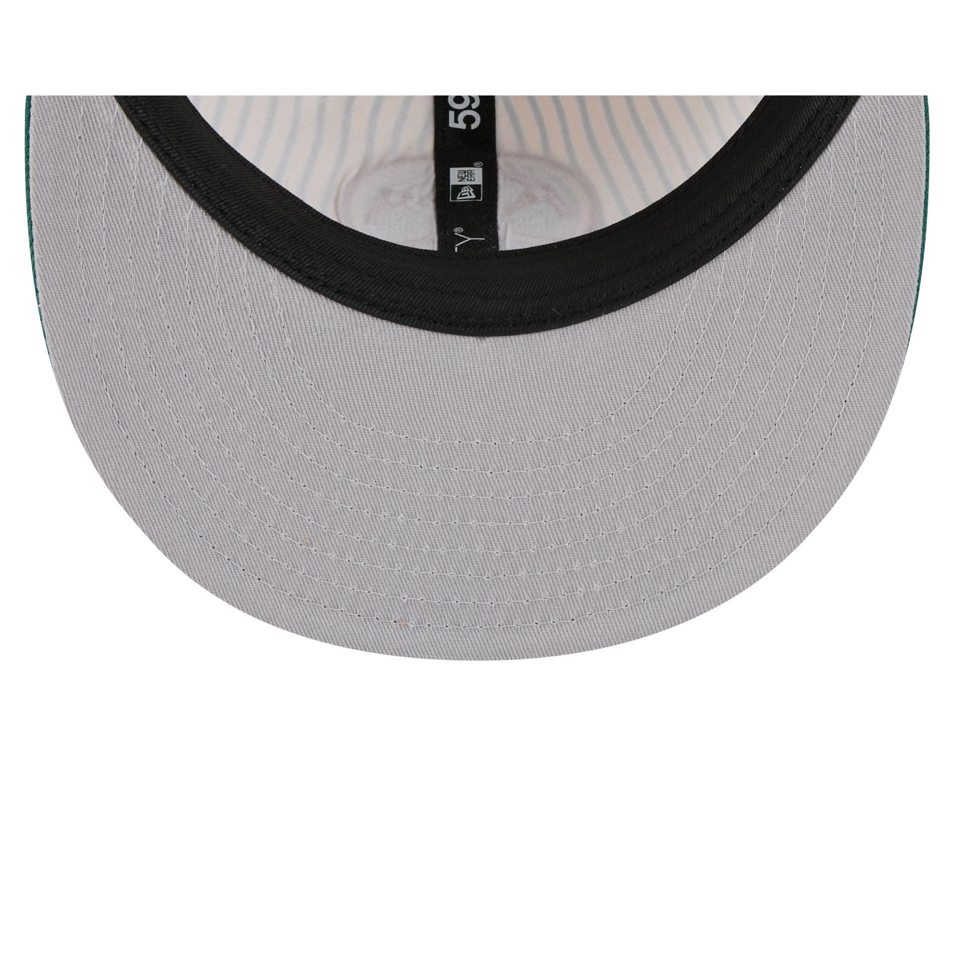 Just Caps Seersucker Denver Nuggets Retro Crown 59FIFTY Fitted Hat Male Product Image