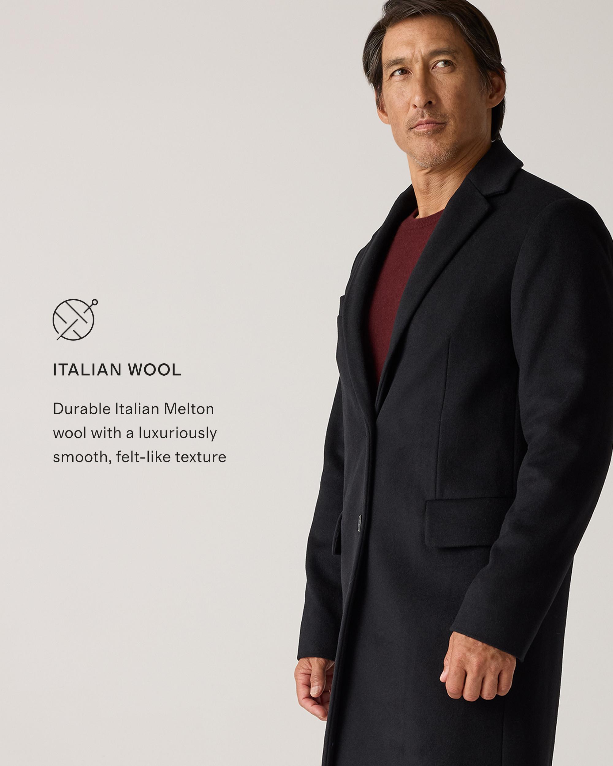 Quince | Men's Italian Wool Overcoat Wool/Nylon Product Image