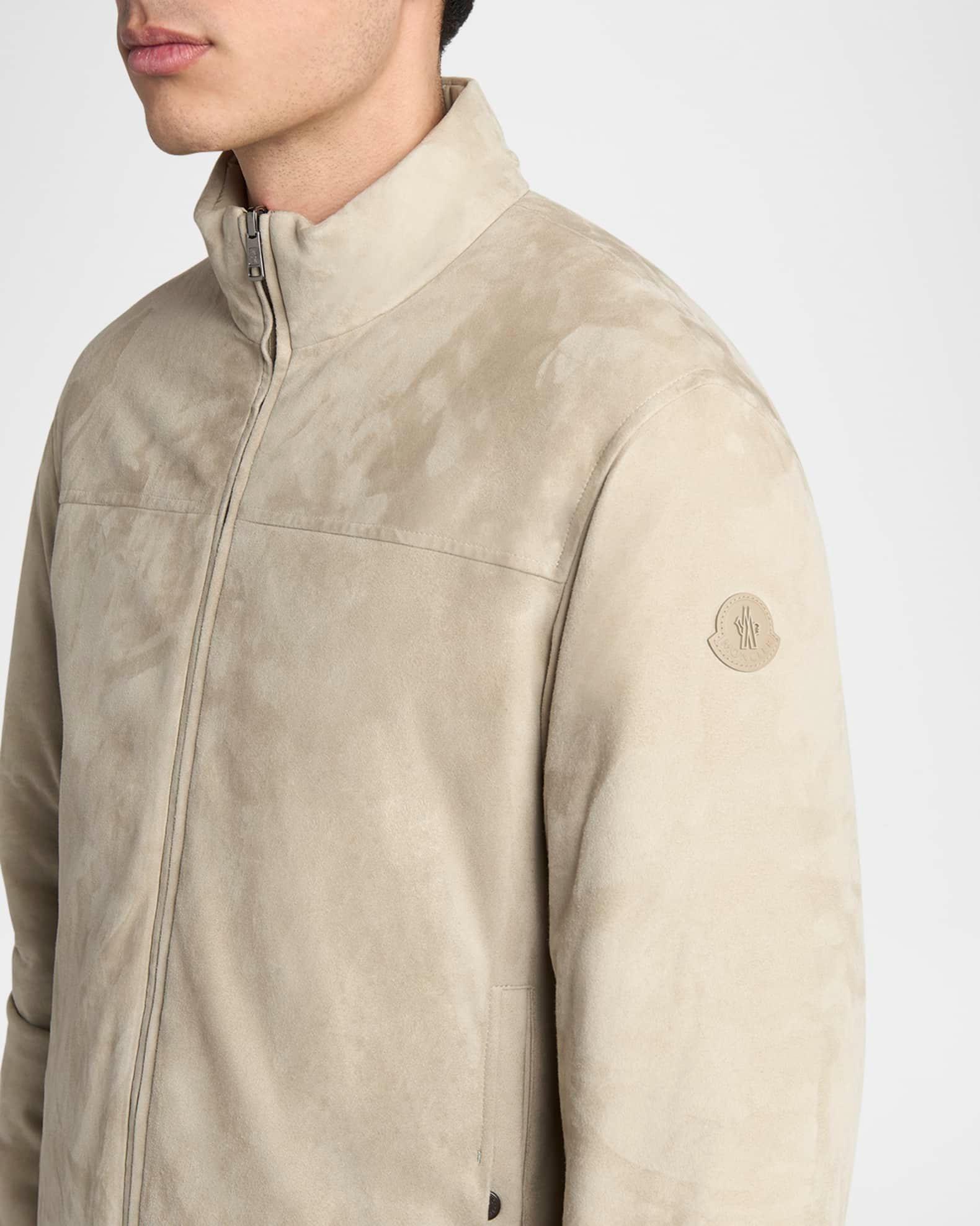 Men's Cernay Reversible Suede and Quilted Jacket Product Image