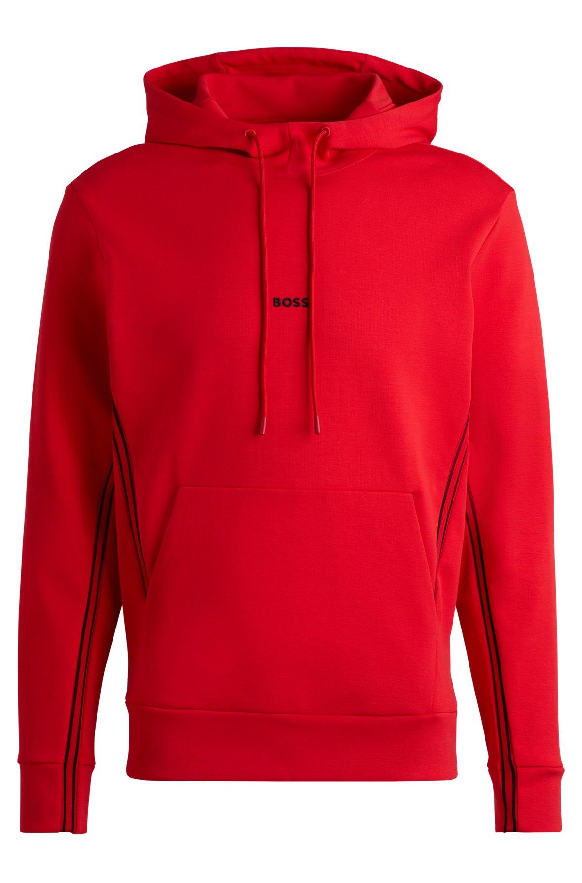 Regular-fit hoodie with logo detail Product Image