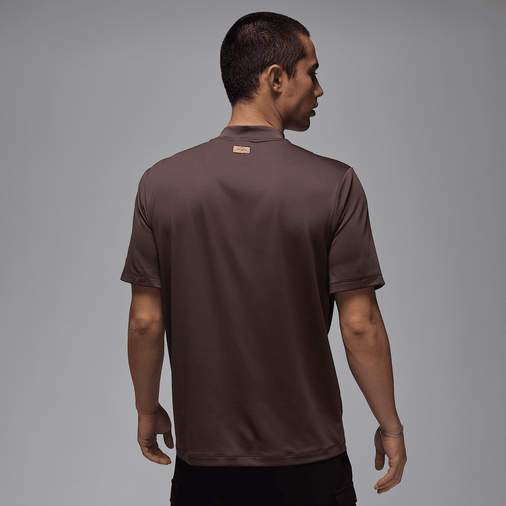 Men's Jordan Sport Mock-Neck Golf T-Shirt Product Image