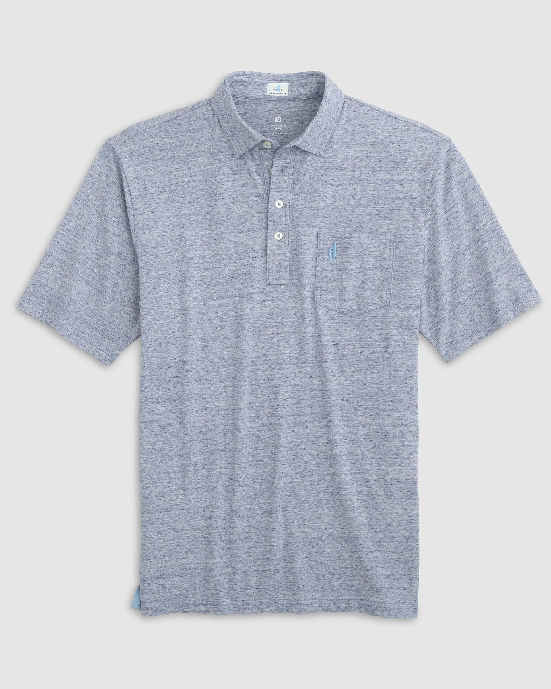 GS- TEST -  Heathered Original Polo Product Image