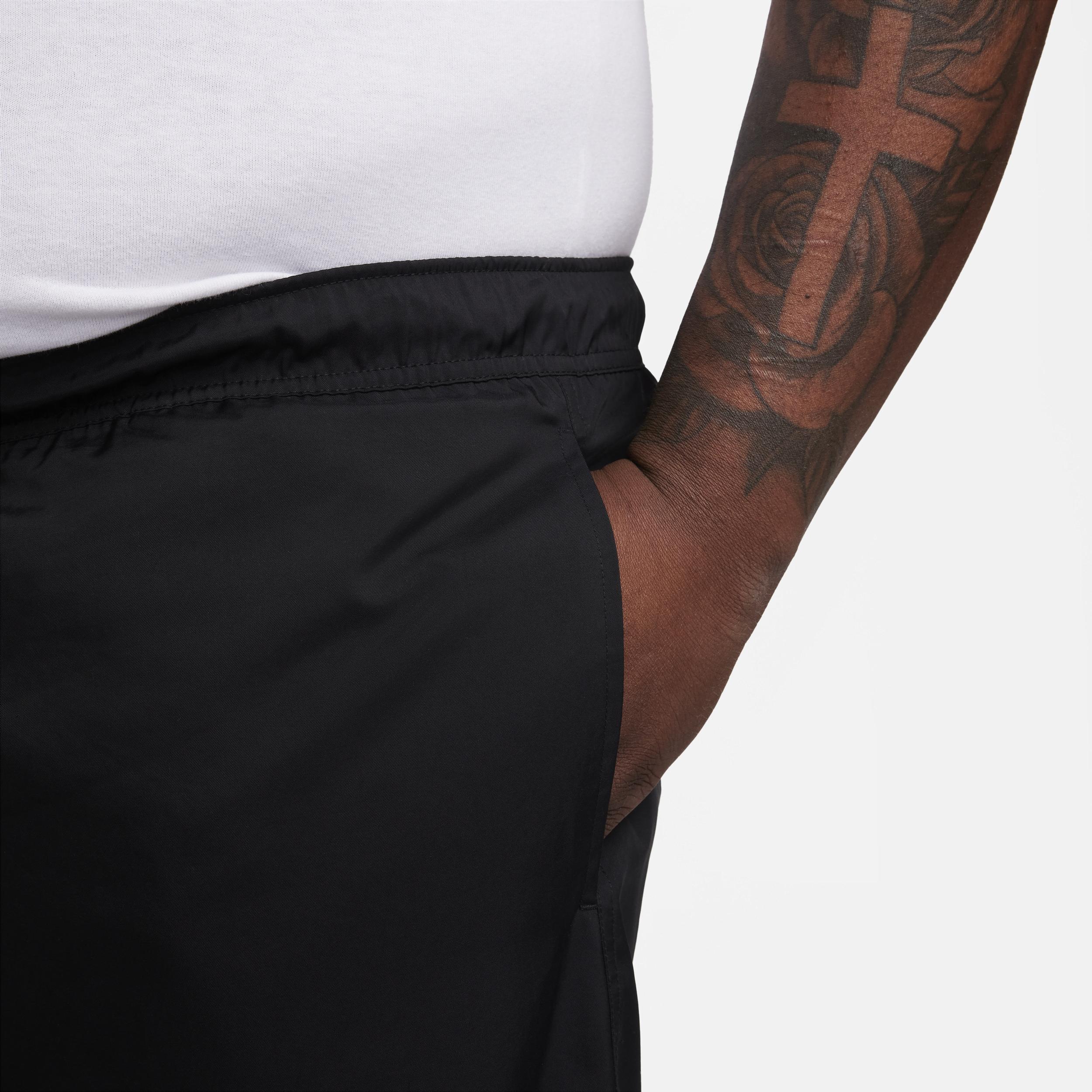 Nike Mens Nike Club Flow Shorts - Mens Black/White Product Image