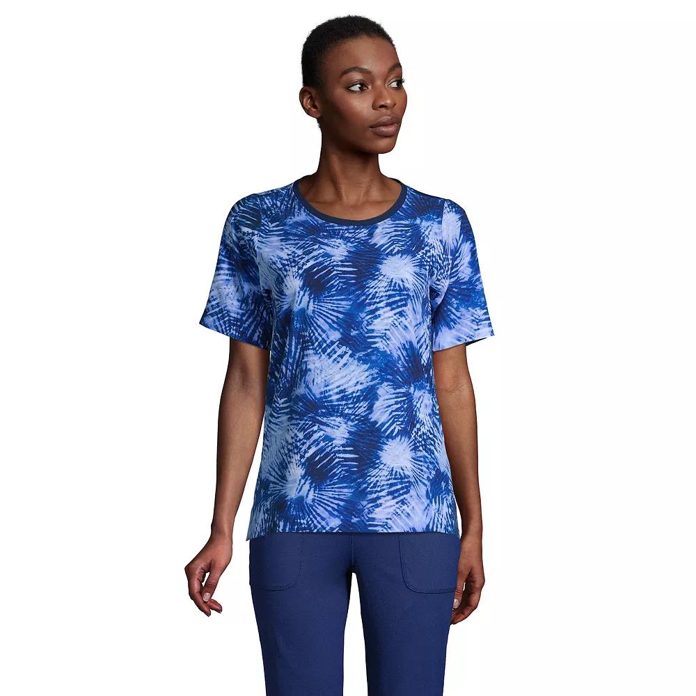 Women's Lands' End 365 Commuter Elbow-Sleeve Tunic Top,  Product Image