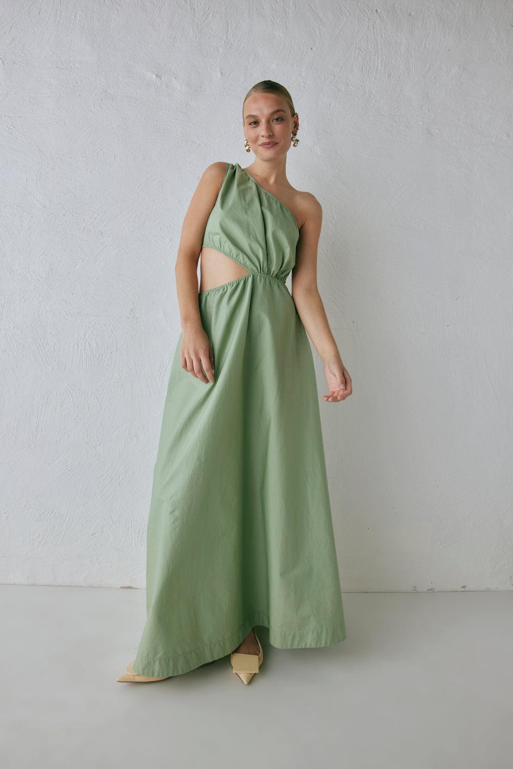 Daisy Maxi Dress Sage Product Image