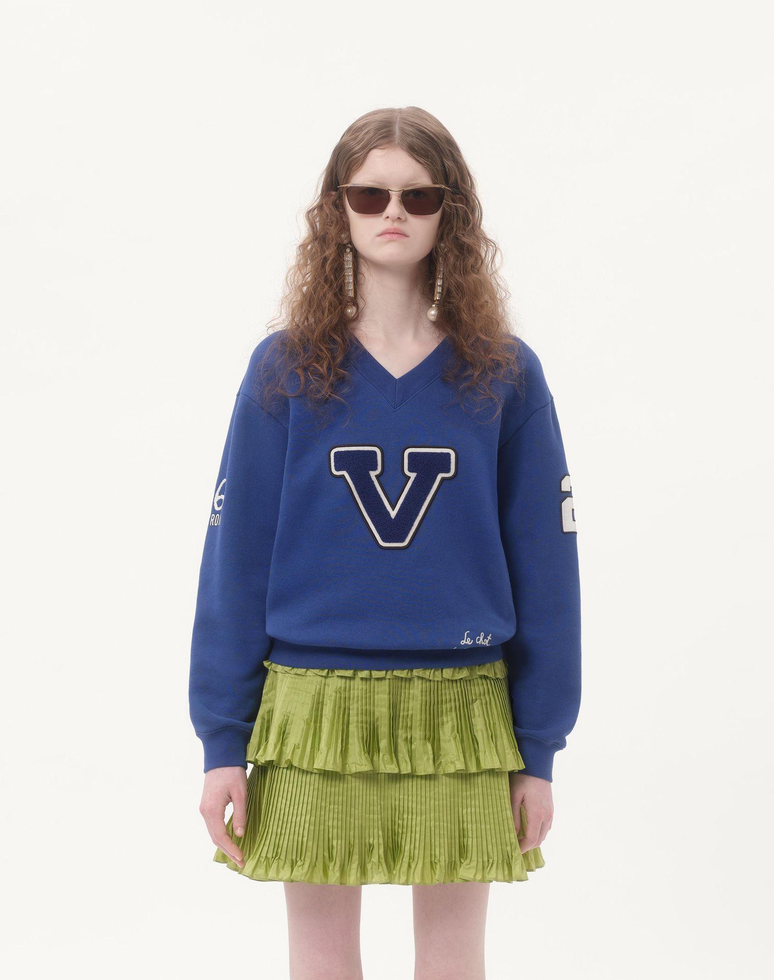 Embroidered Cotton Sweatshirt Product Image