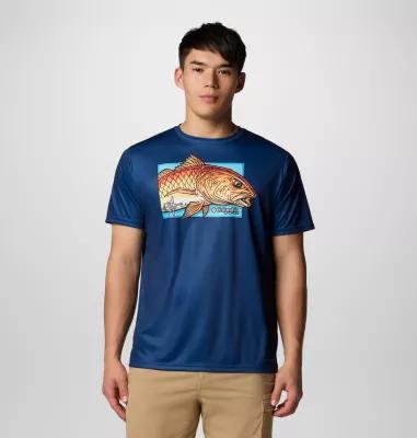 Columbia Mens Terminal Tackle PFG x Bentley Short Sleeve Shirt- Product Image