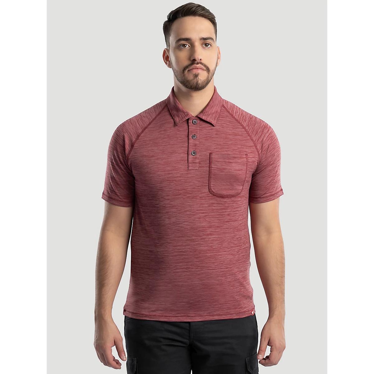 Men's Performance Polo | Men's SHIRTS | Wrangler® Product Image